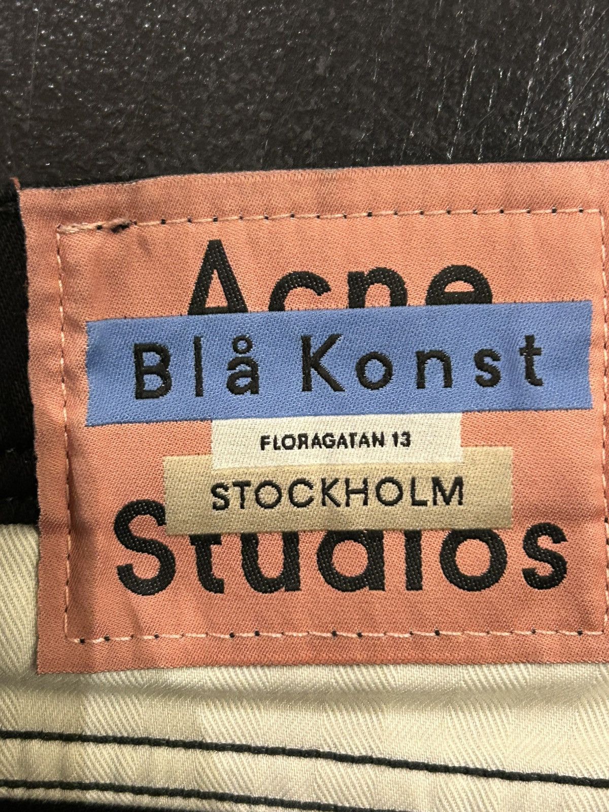 Acne Studios Acne Studios Black Denim Jeans Size US 30 / EU 46 - 3 Thumbnail