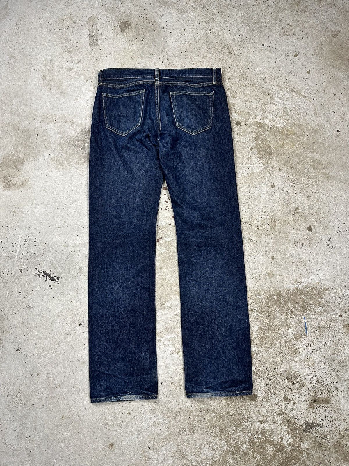 ‼️ Uniqlo All Made in Japan Selvedge Navy Denim Pants