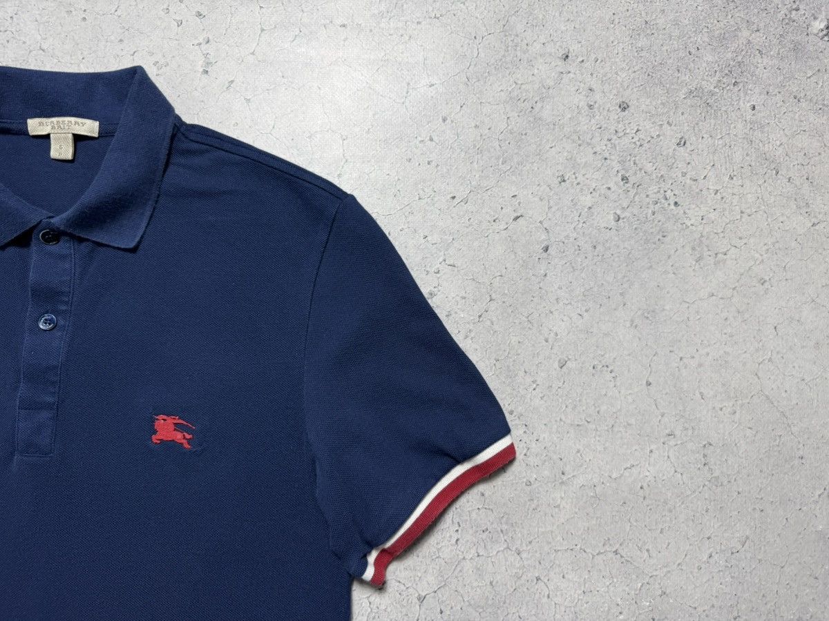 Burberry Burberry Brit Luxury Polo Shirt Size S Blue Casual Size US S / EU 44-46 / 1 - 2 Thumbnail
