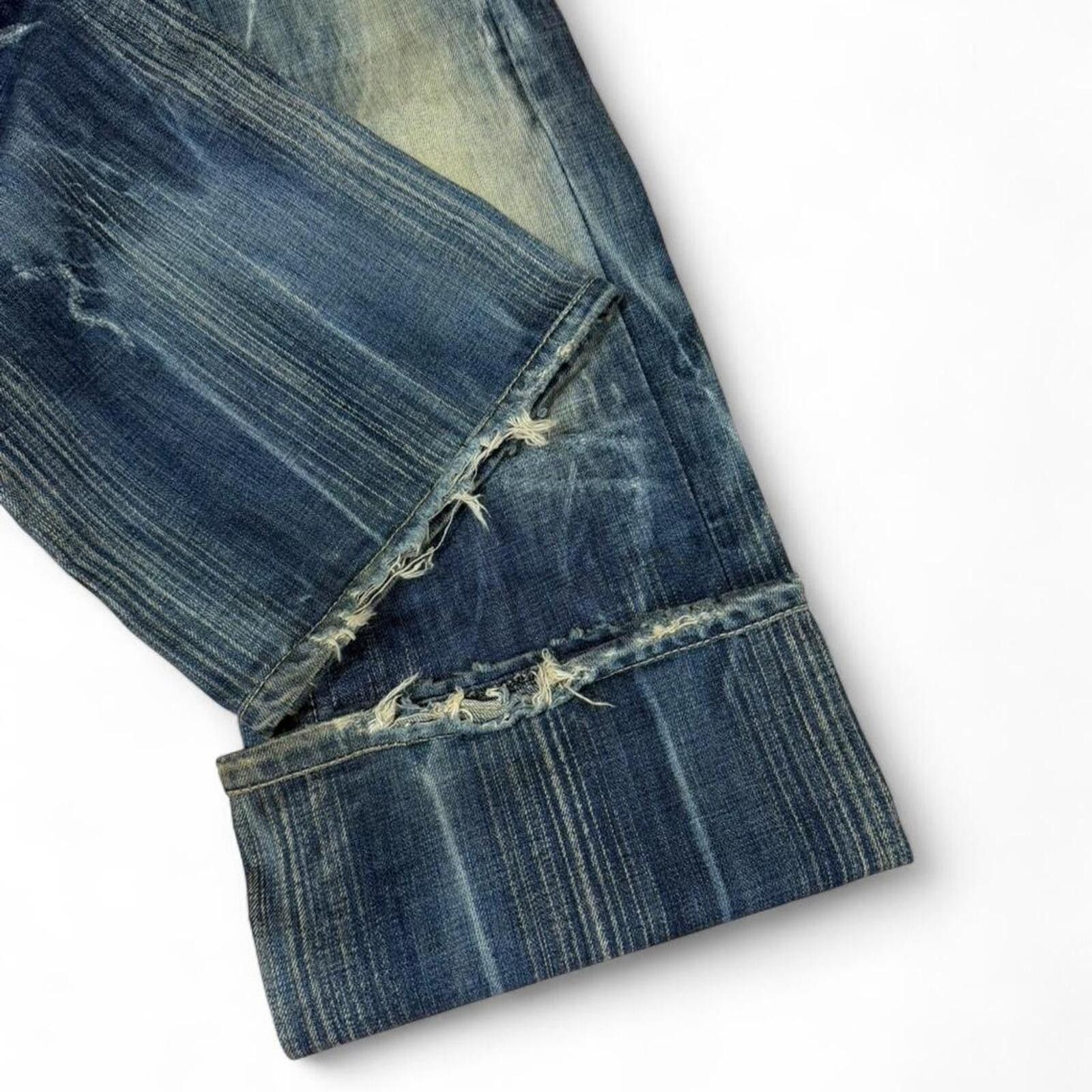 True Religion Buckaroo vintage snowbuck 2 flap pockets denim jeans Size US 30 / EU 46 - 7 Thumbnail