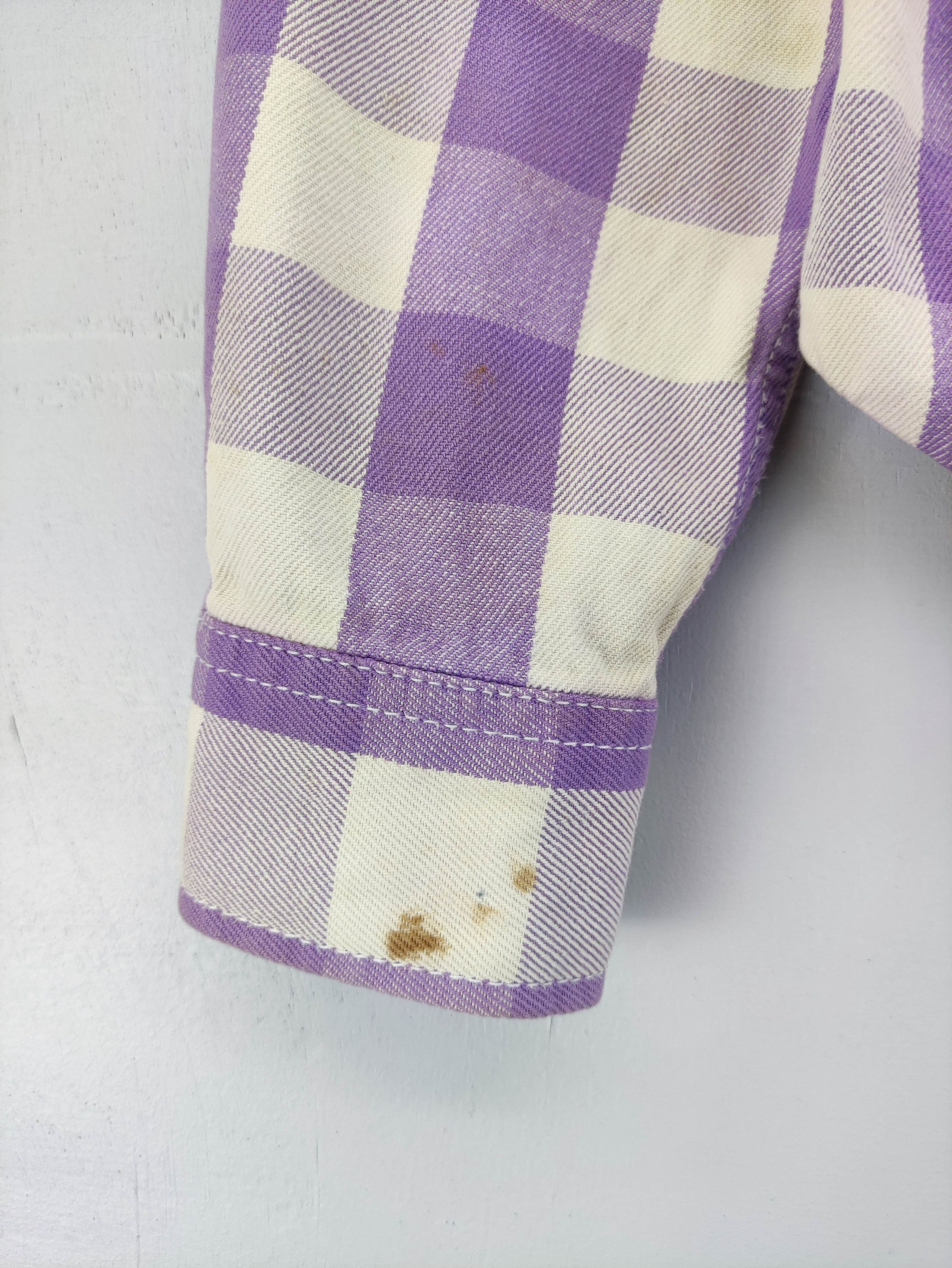 Levi's Vintage Levis Red Tab Checkered Button Up Size S / US 4 / IT 40 - 3 Thumbnail