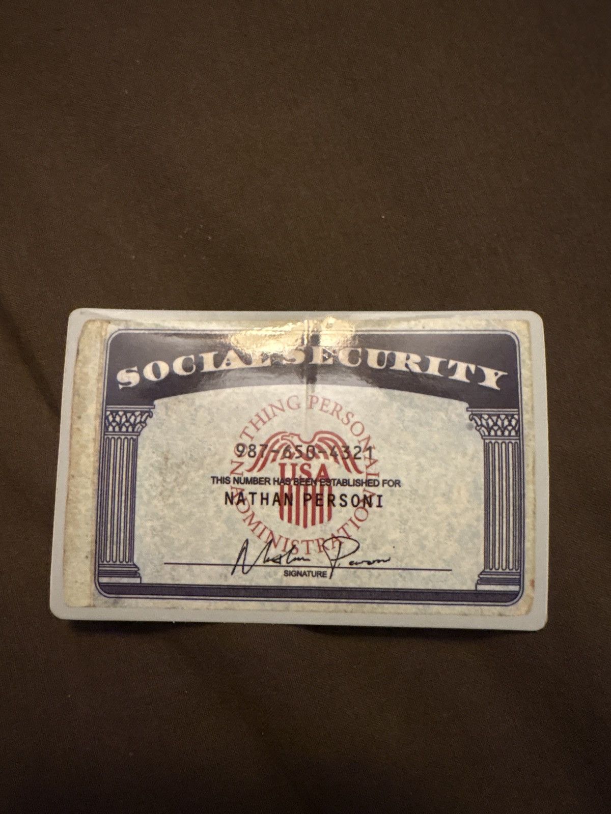 Nothing Personal Nothing Personal Wallet Sticker Pack Size ONE SIZE - 3 Thumbnail