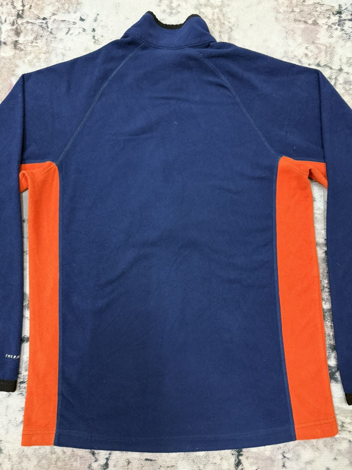 Nike × Vintage Vintage 90s Nike Thermafit Halfzipper Fleece Sweater Size US S / EU 44-46 / 1 - 13 Thumbnail