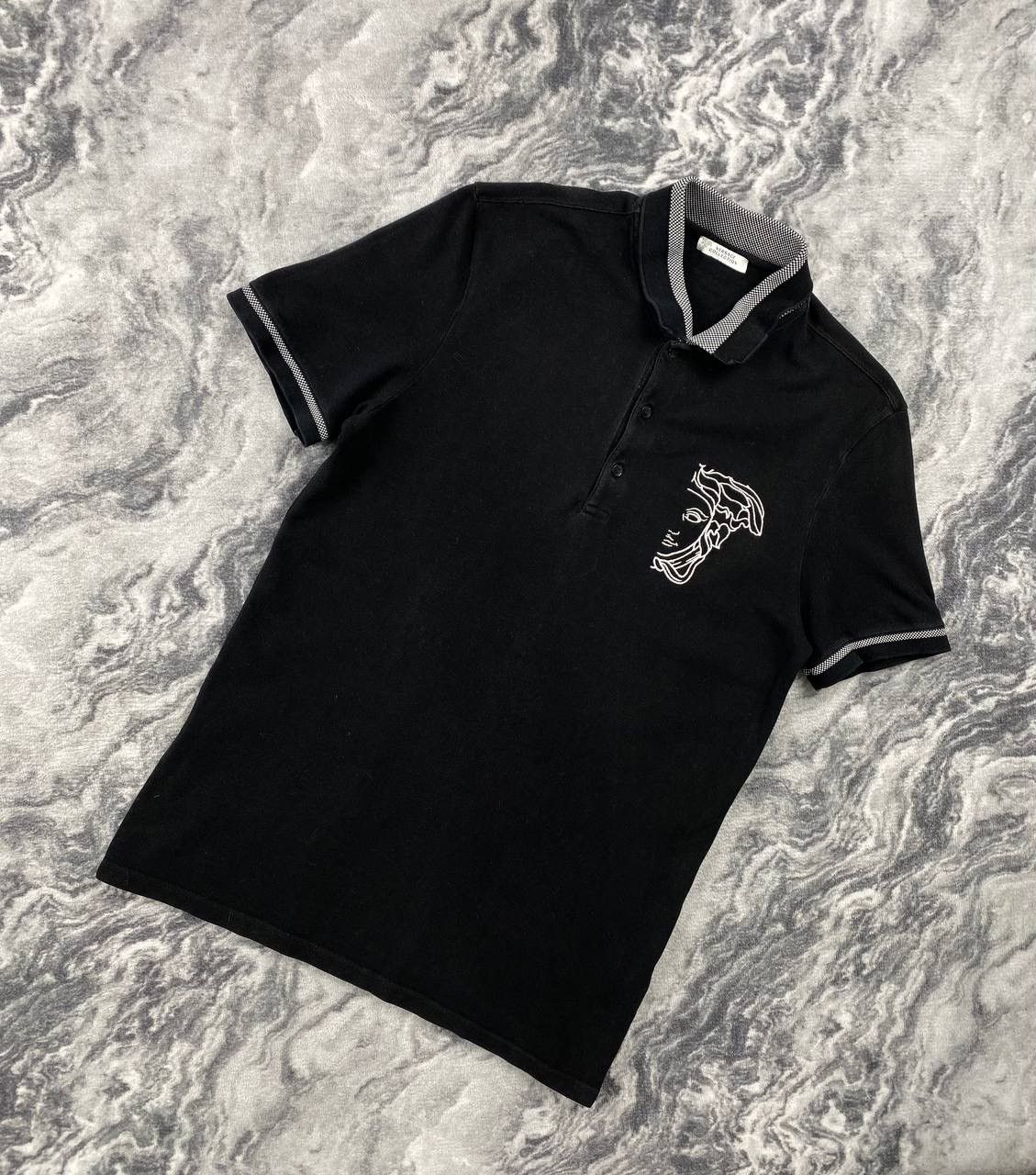 Versace Versace Collection Polo Shirt Medusa Big Logo Size US M / EU 48-50 / 2 - 1 Thumbnail