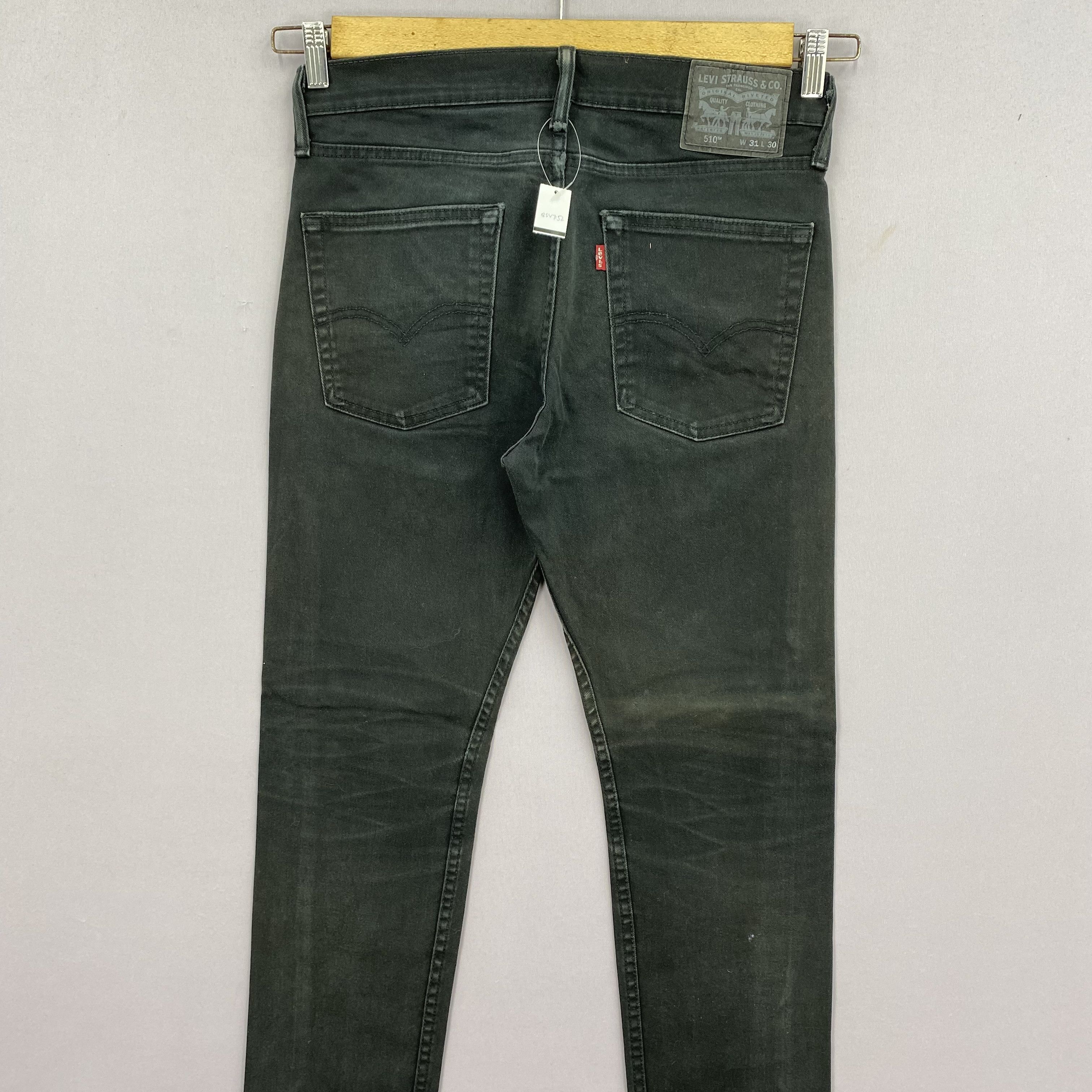 Levi's Vintage Levis Black Jeans Ash Grey Skinny Denim BS47152 Size US 32 / EU 48 - 4 Thumbnail