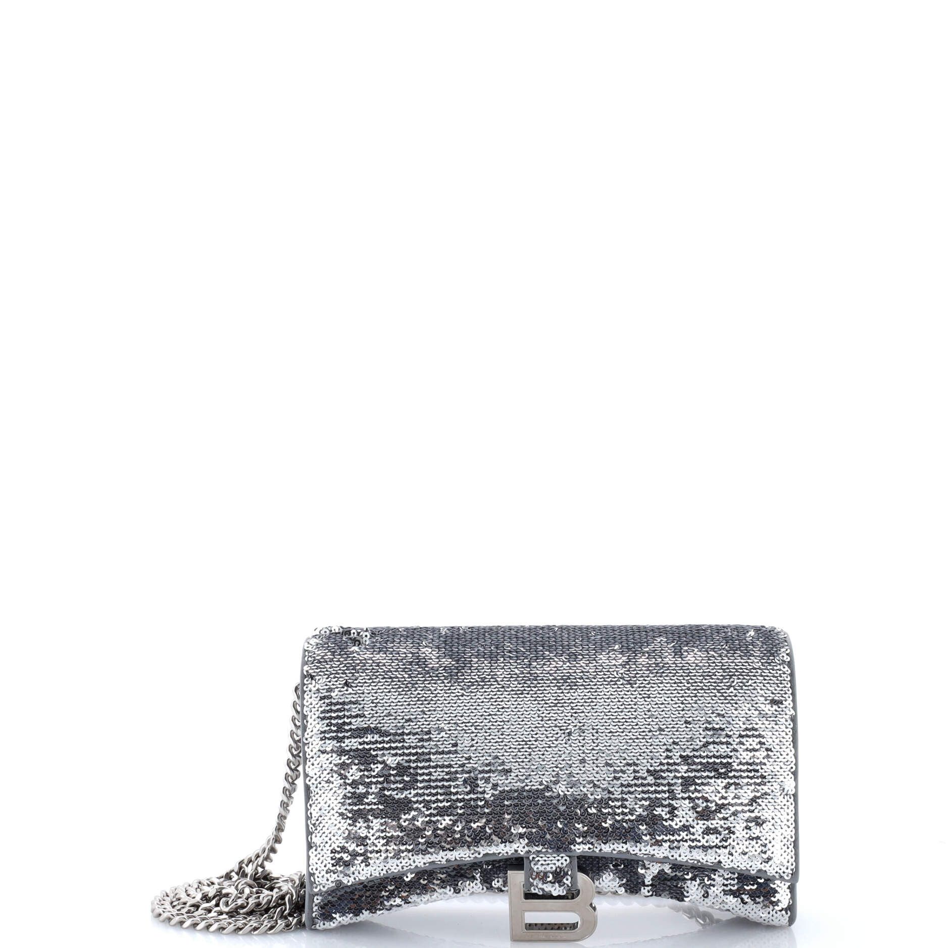 Balenciaga Hourglass Chain Wallet Size ONE SIZE - 1 Thumbnail