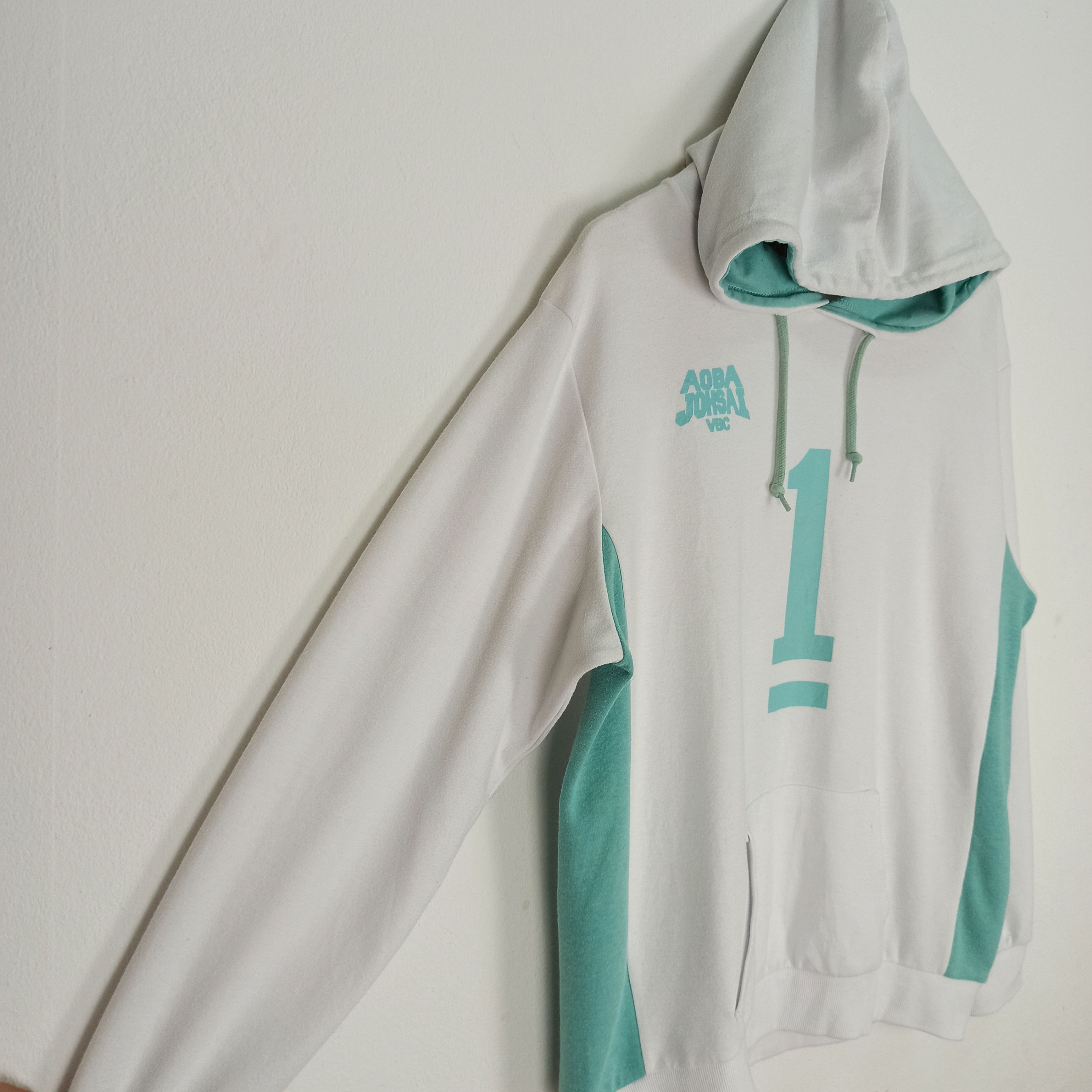 Anime 🔥STEALS🔥 RARE ANIME AOBA JOHSAI VBC HIGH SCHOOL HOODIE Size US L / EU 52-54 / 3 - 2 Thumbnail
