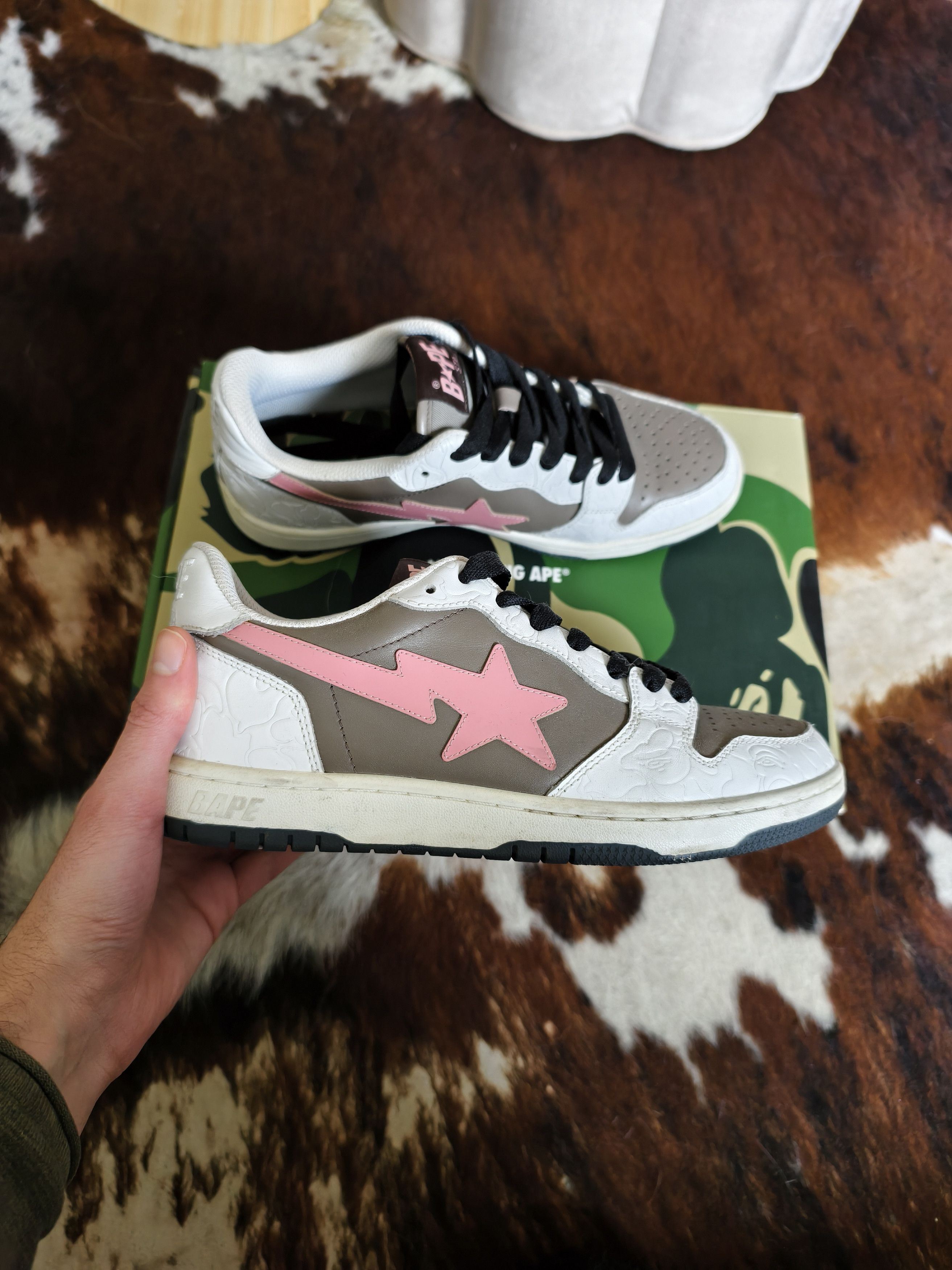 Bape COURT STA Size US 7 / EU 40 - 2 Thumbnail