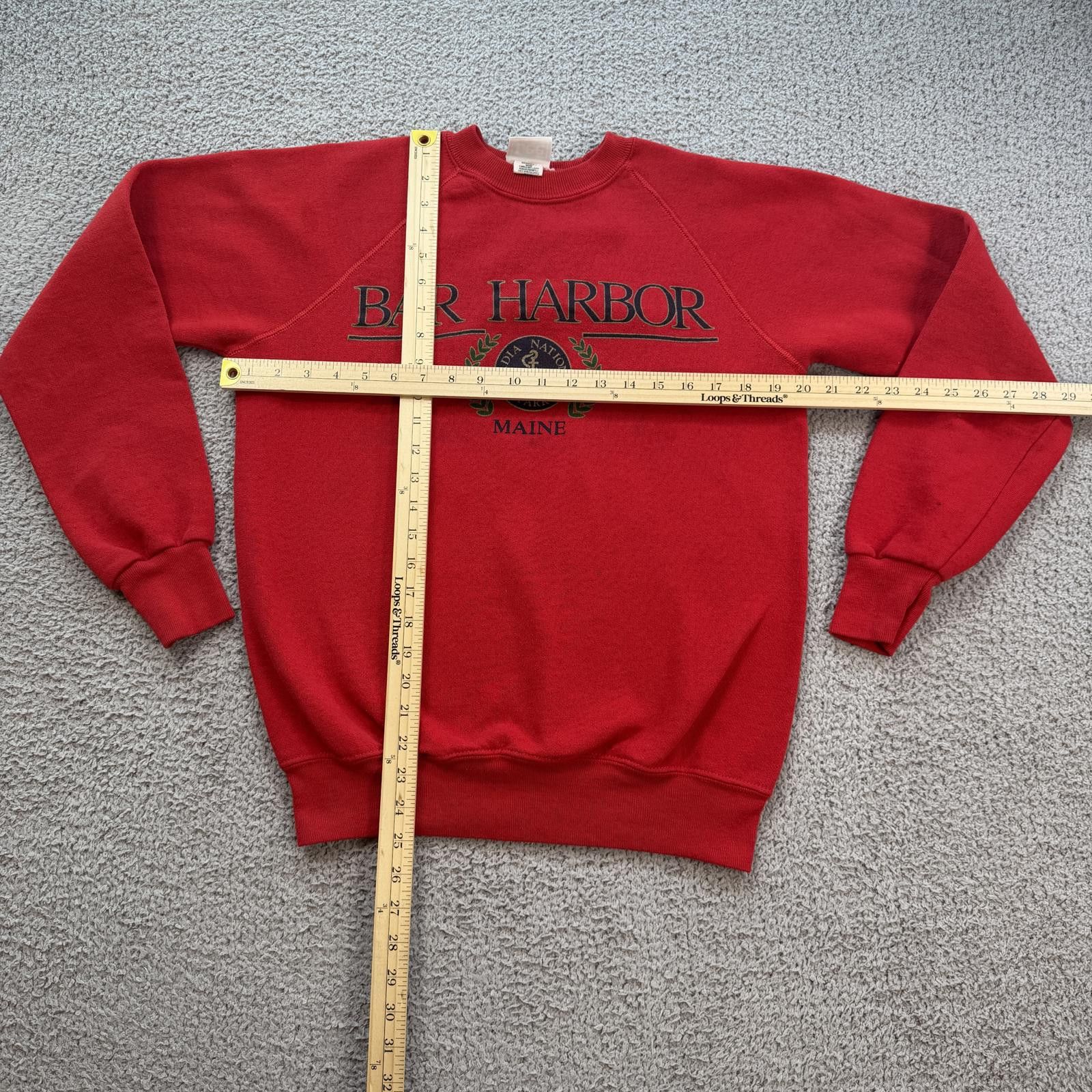 Lee Vintage 90s Lee Bar Harbor Maine Acadia Park Sweatshirt Size US M / EU 48-50 / 2 - 3 Thumbnail