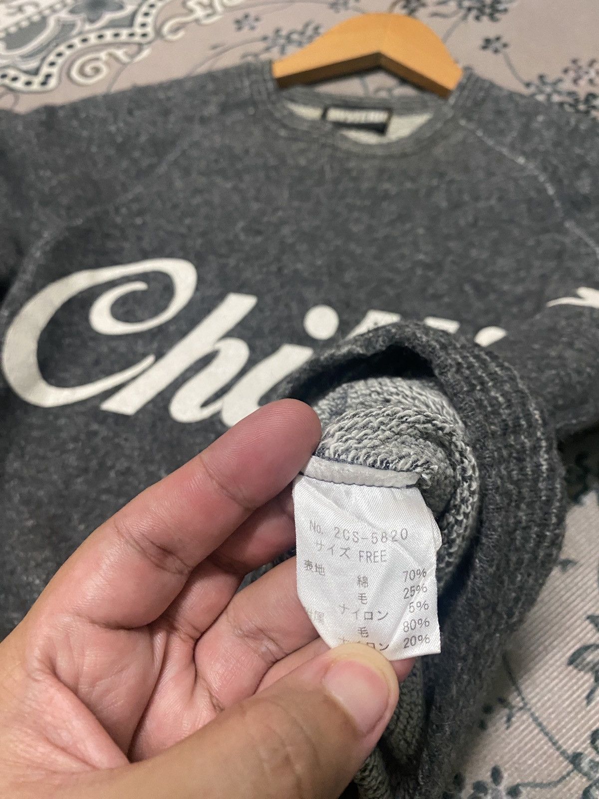 Hysteric Glamour × Japanese Brand × Vintage 💥RARE💥HYSTERIC GLAMOUR “CHILLIN” ANARCHY SWEATSHIRT✨ Size US M / EU 48-50 / 2 - 15 Thumbnail