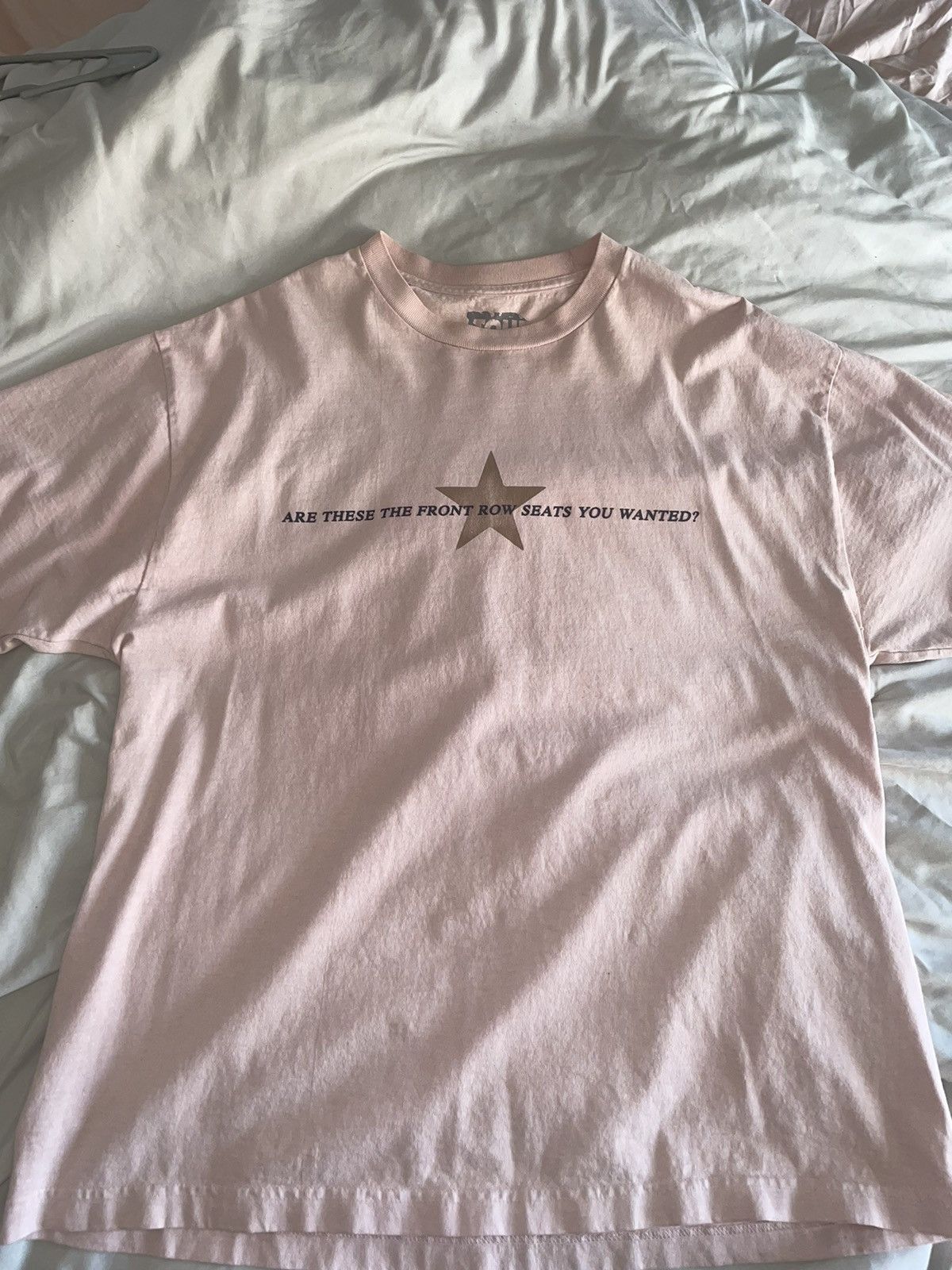 image of Travis Scott Utopia T-Shirt in Pink, Men's (Size XL)