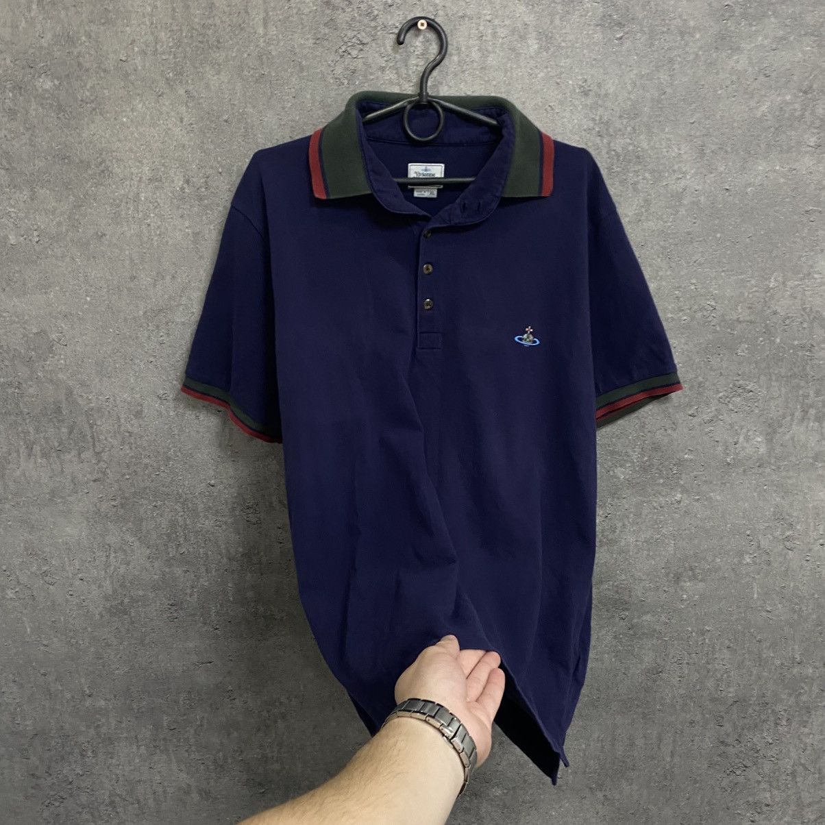 Vivienne Westwood Vivienne Westwood Polo T-Shirt Rare Retro Hype Y2K Size US XL / EU 56 / 4 - 2 Thumbnail