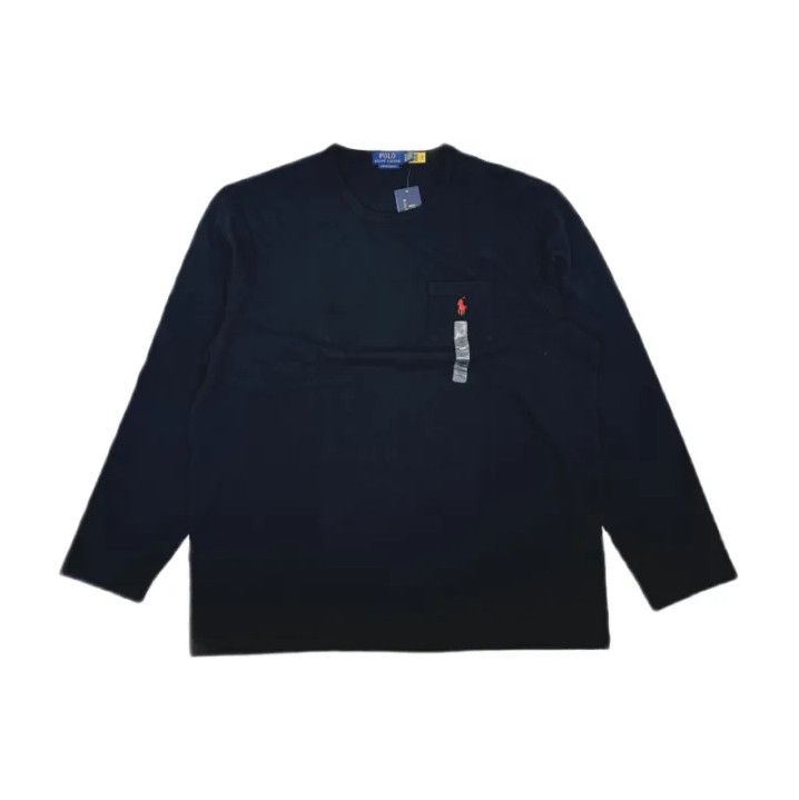 Polo Ralph Lauren Polo Ralph Lauren Solid Pony Embroidered Long-Sleeve T-Shirt Size US XL / EU 56 / 4 - 1 Thumbnail