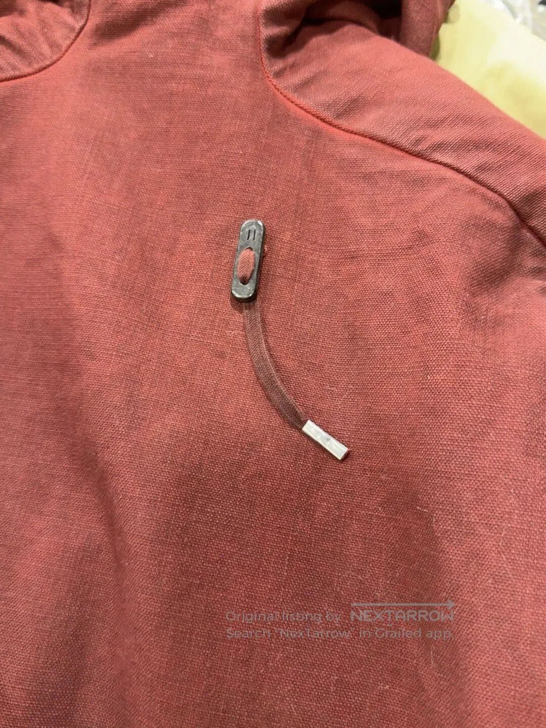Boris Bidjan Saberi Boris Bidjan Saberi Red Hooded Jacket. Size US M / EU 48-50 / 2 - 5 Thumbnail