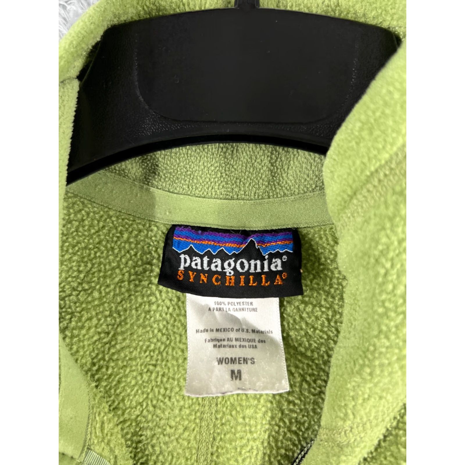 Patagonia Patagonia Jacket Womens Medium Green Synchilla Marsupial Polyester Fleece Mock Size M / US 6-8 / IT 42-44 - 6 Thumbnail
