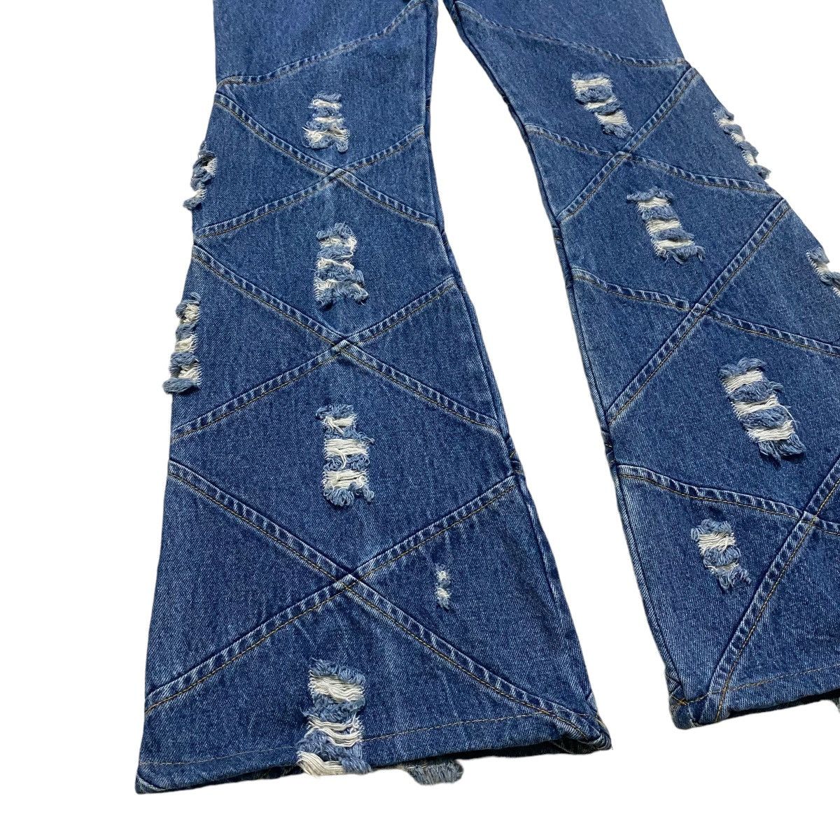Japanese Brand FOU DE TOI Denim Flare Jeans Size US 28 / EU 44 - 7 Thumbnail