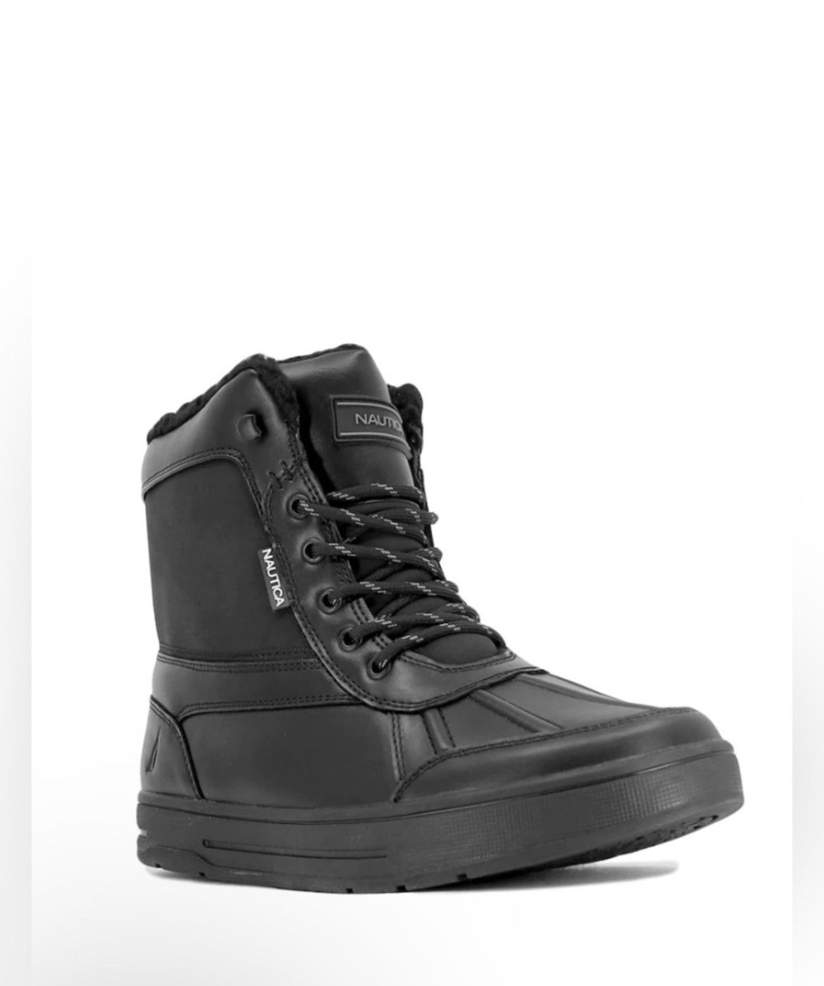 Nautica NAUTICA MEN’S DUCK BOOT - BLACK SIZE 12 (NEW) Size US 12 / EU 45 - 1 Thumbnail