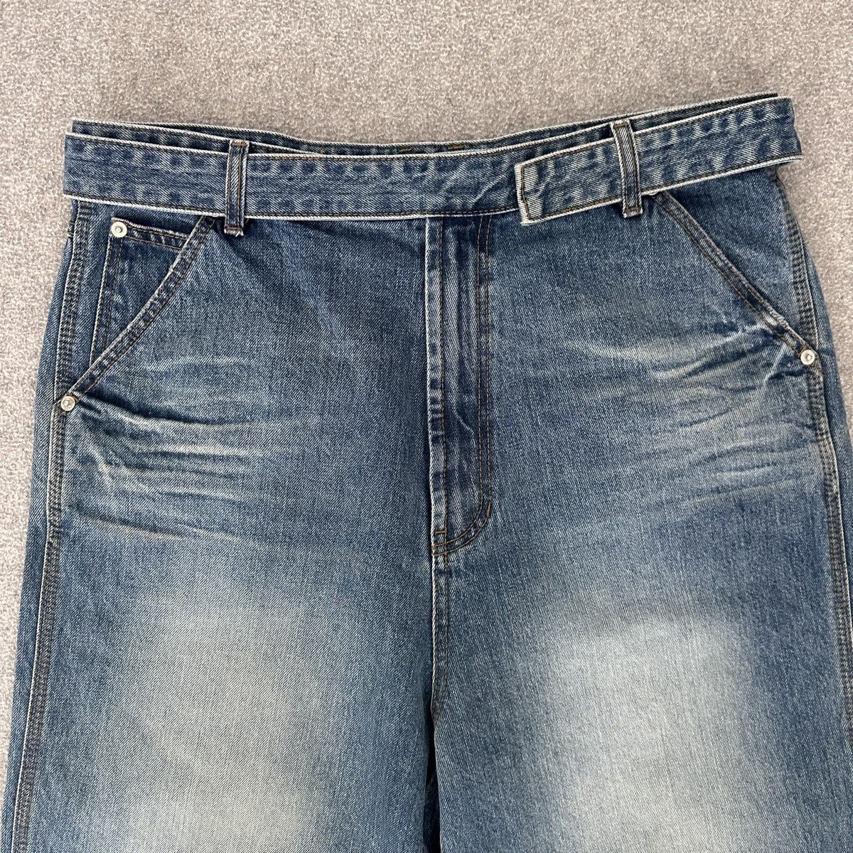 WE11DONE Denim Baggy Jorts Korean Size US 34 / EU 50 - 5 Thumbnail