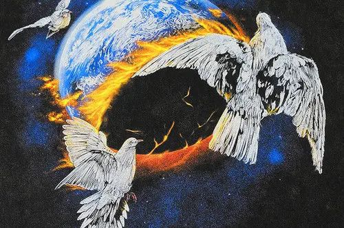 Other Pigeon Scorch Oversized T-shirt Size US XL / EU 56 / 4 - 3 Thumbnail