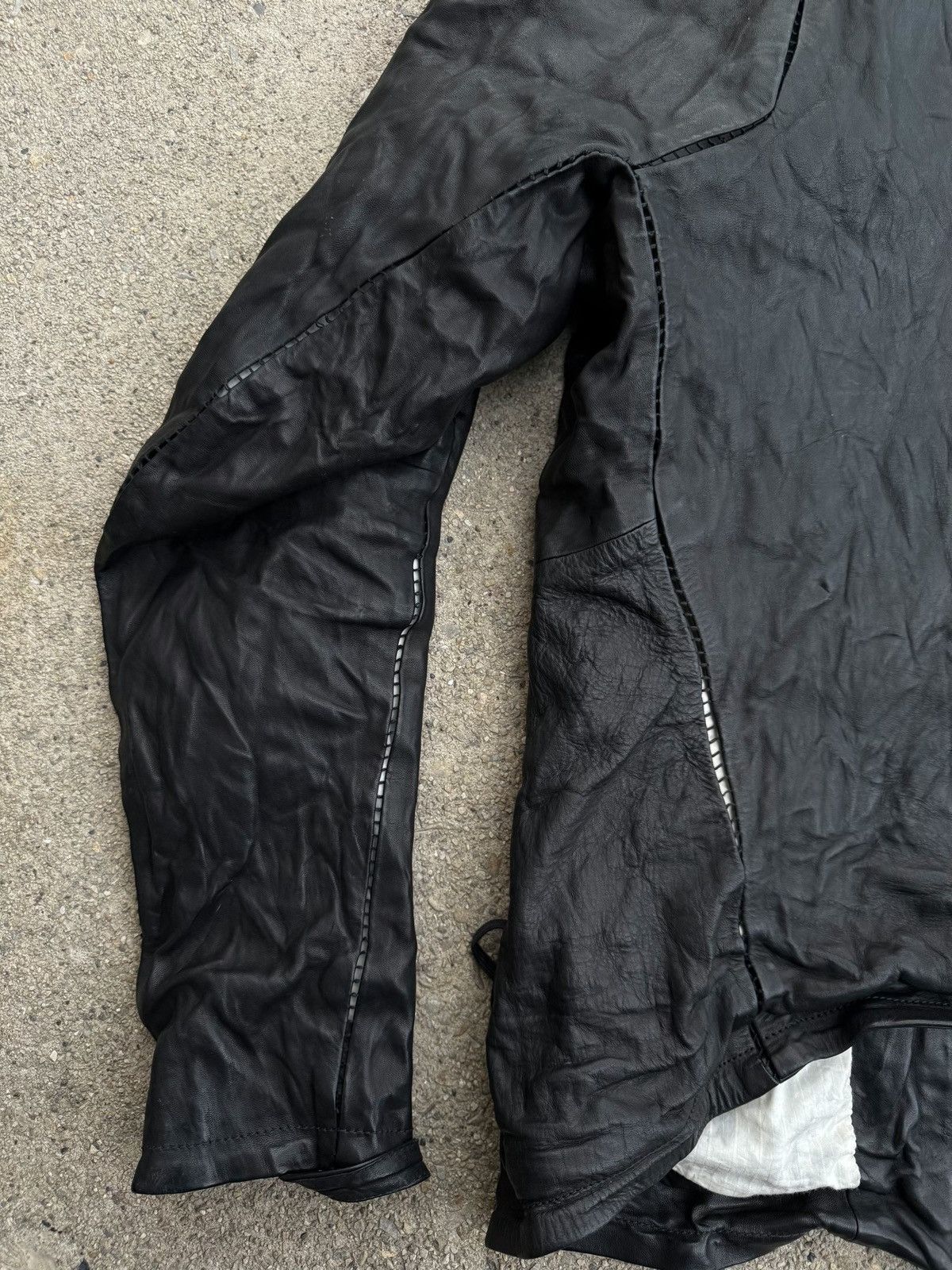 Boris Bidjan Saberi Wrinkled J2 Oiled Horse Leather Size US L / EU 52-54 / 3 - 4 Thumbnail