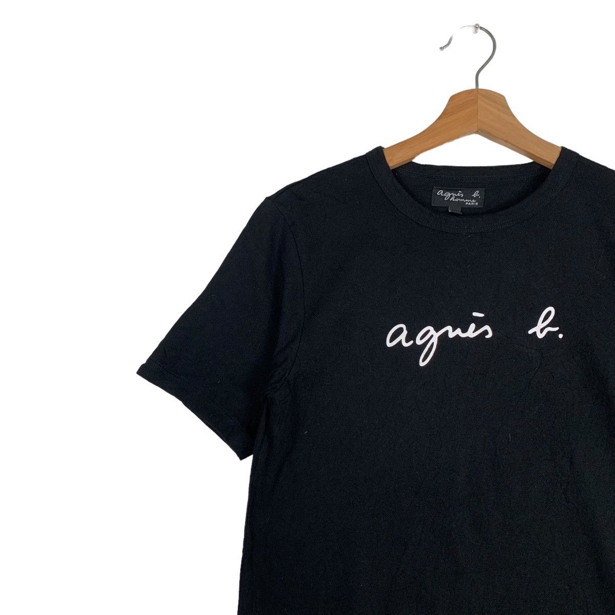 agnes b. AGNES B HOMME PARIS BIG LOGO TEES #0273-C12 Size US S / EU 44-46 / 1 - 7 Thumbnail