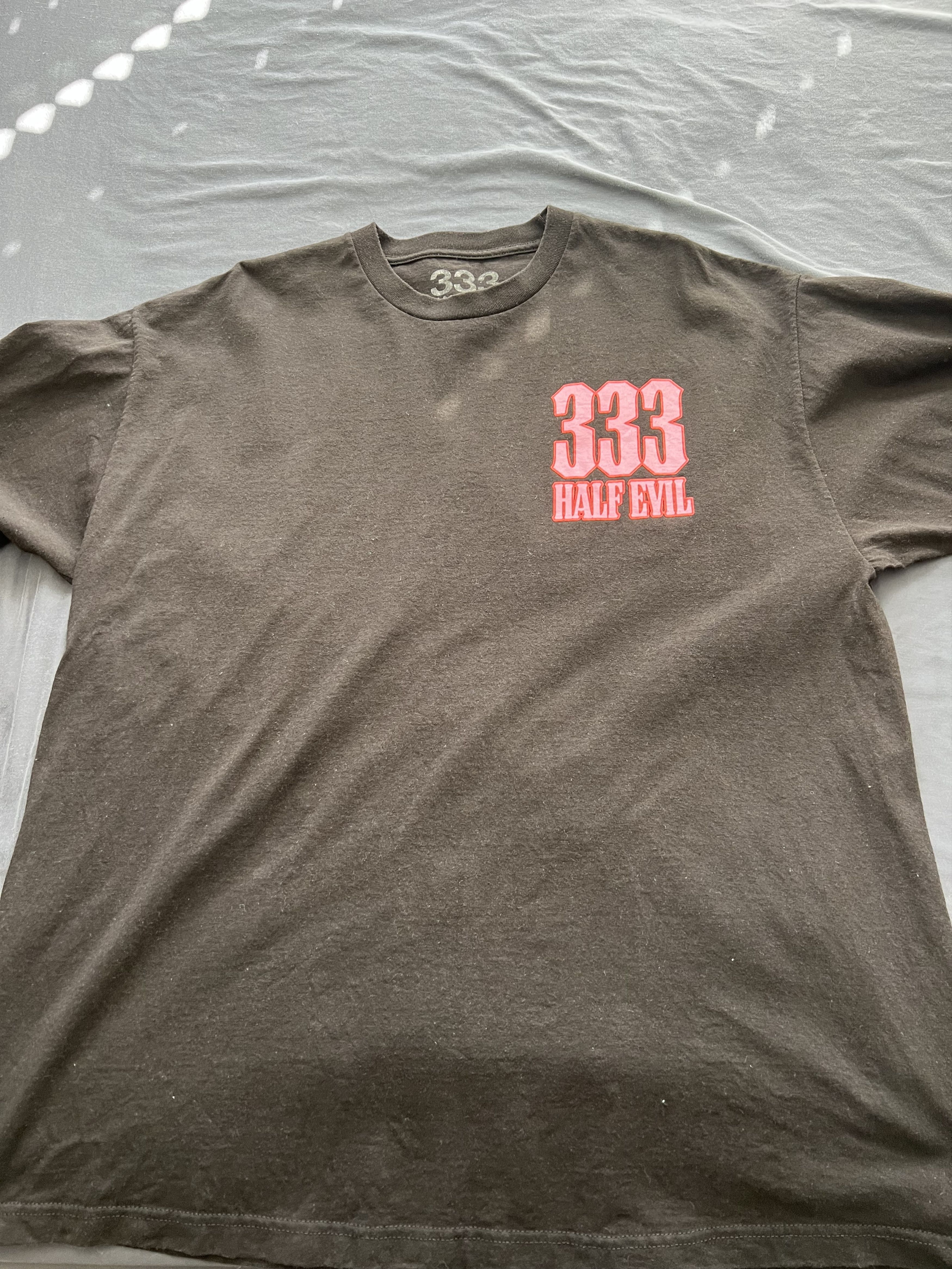 Half Evil half evil logo tee - BLACK Size US XXL / EU 58 / 5 - 1 Thumbnail