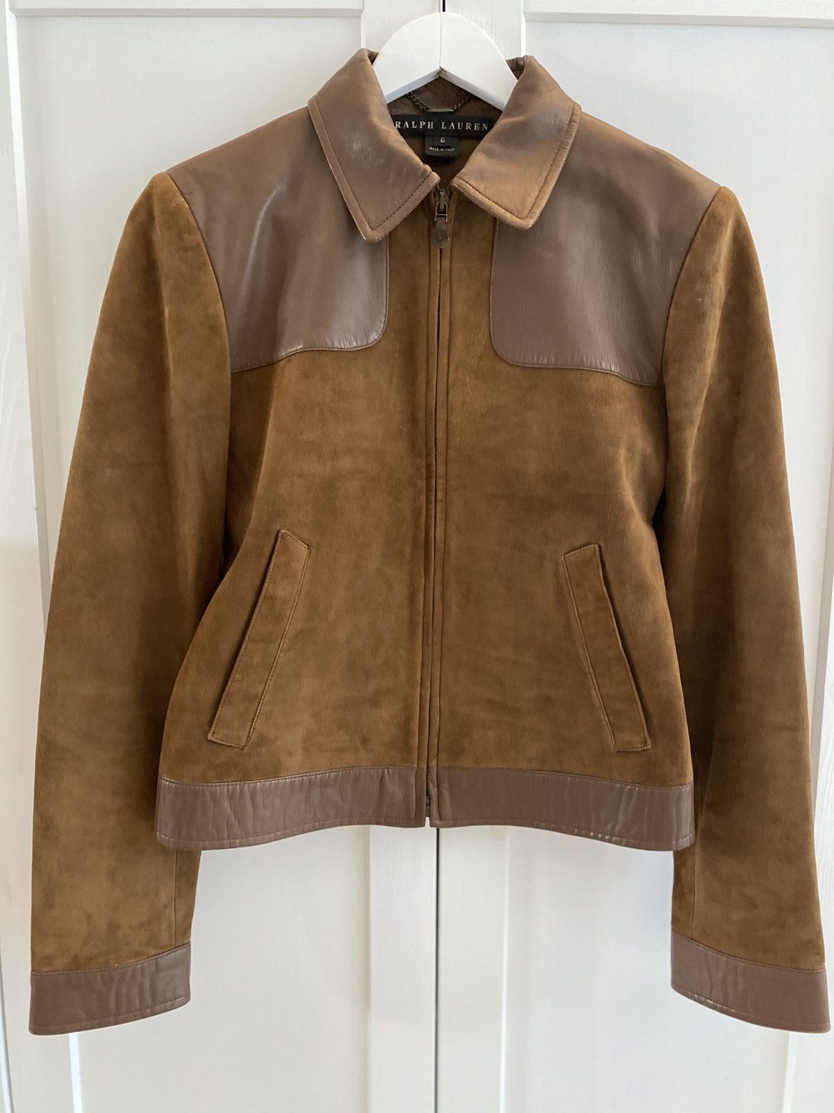 Ralph Lauren Ralph Lauren - 100% lamb leather jacket, Made in Italy Size M / US 6-8 / IT 42-44 - 1 Thumbnail