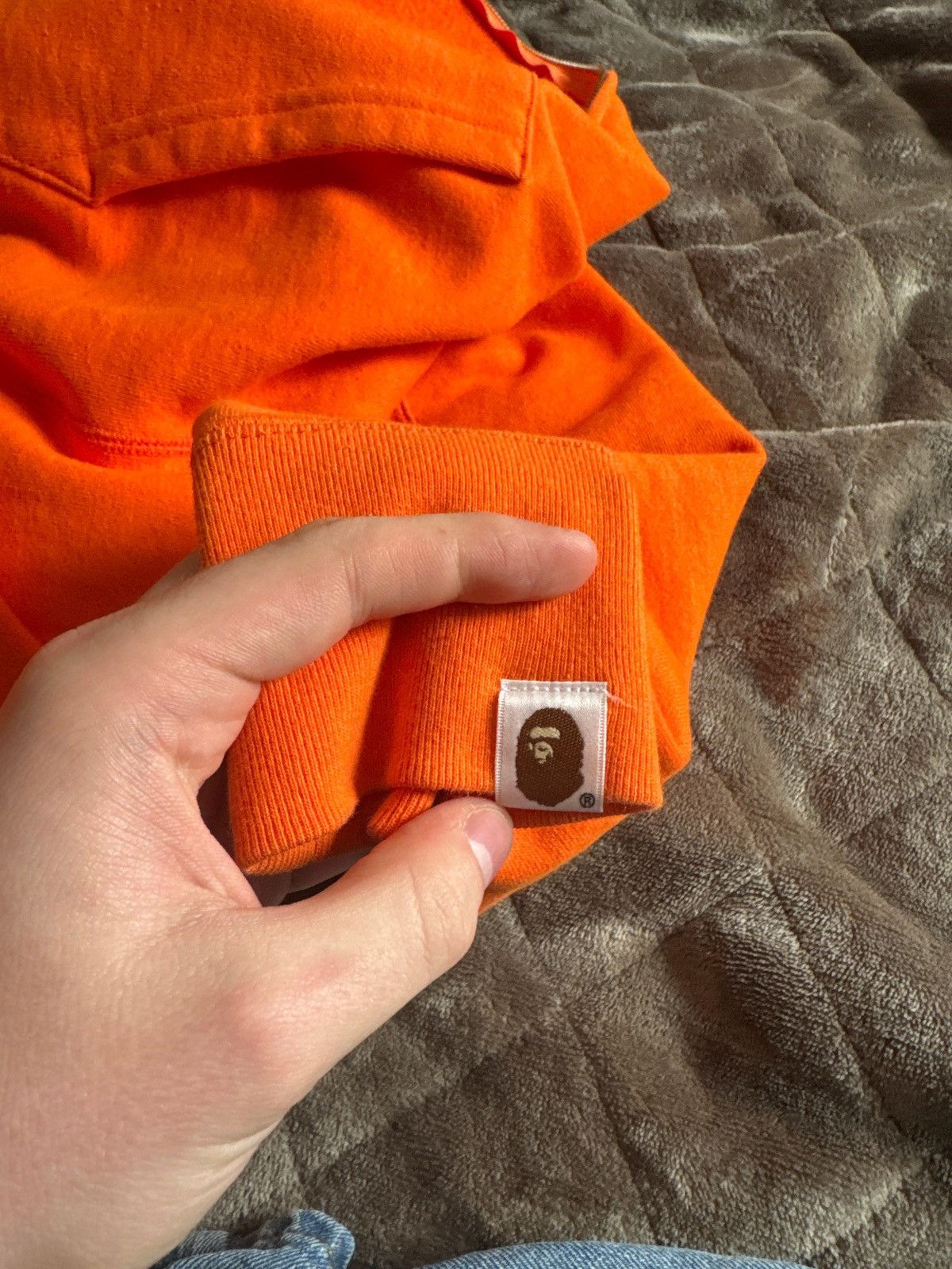 Bape Bape (A bathing ape) orange tiger full zip hoodie Size US M / EU 48-50 / 2 - 5 Thumbnail