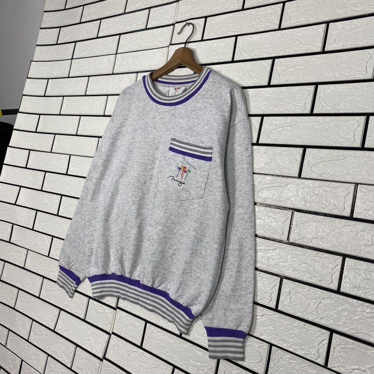 Vintage 📌Vintage Sweatshirt Mirage Usa Single Pocket Size US M / EU 48-50 / 2 - 3 Thumbnail