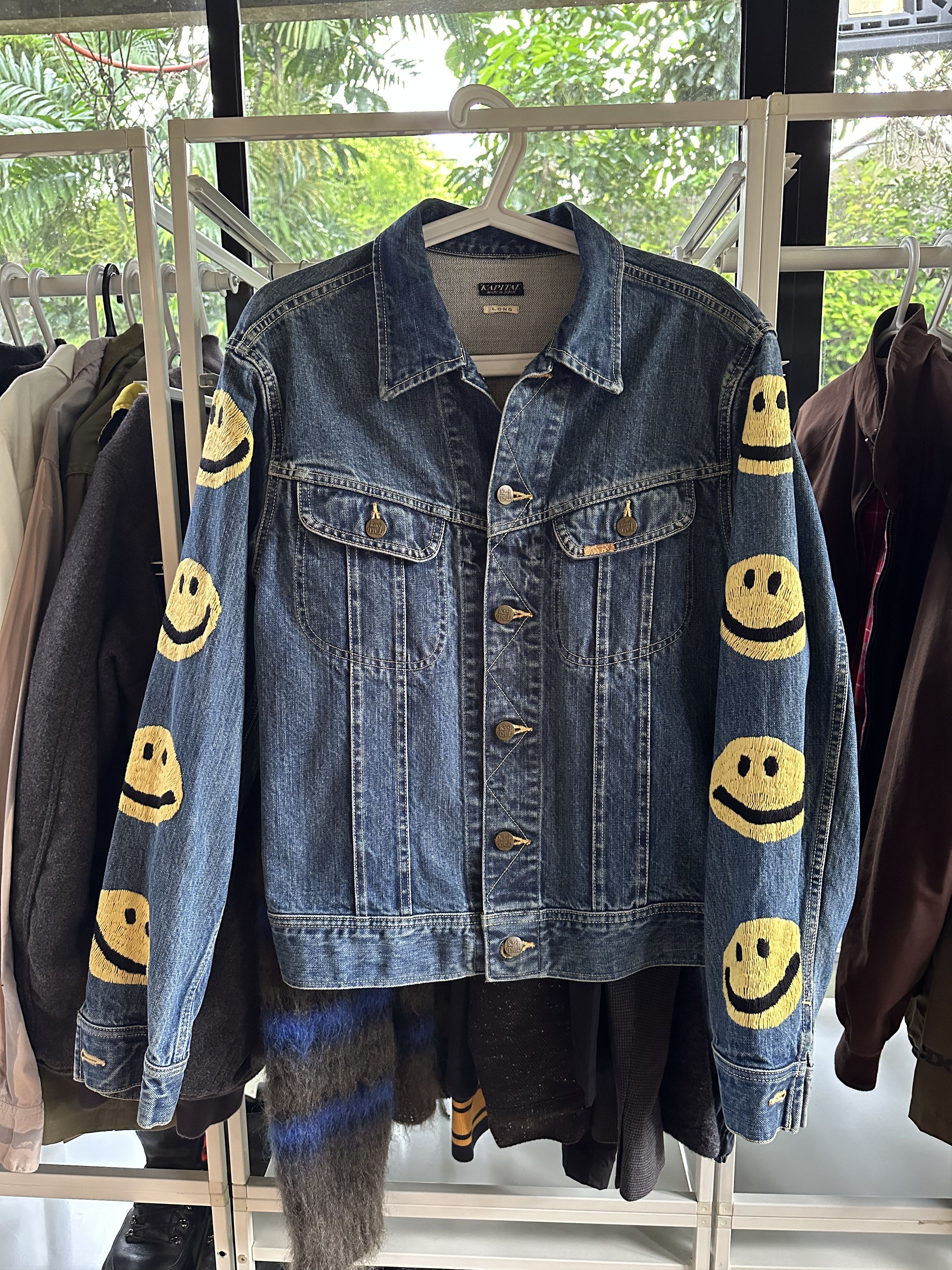 Kapital Kapital Smiley Denim Jacket Size US M / EU 48-50 / 2 - 1 Thumbnail