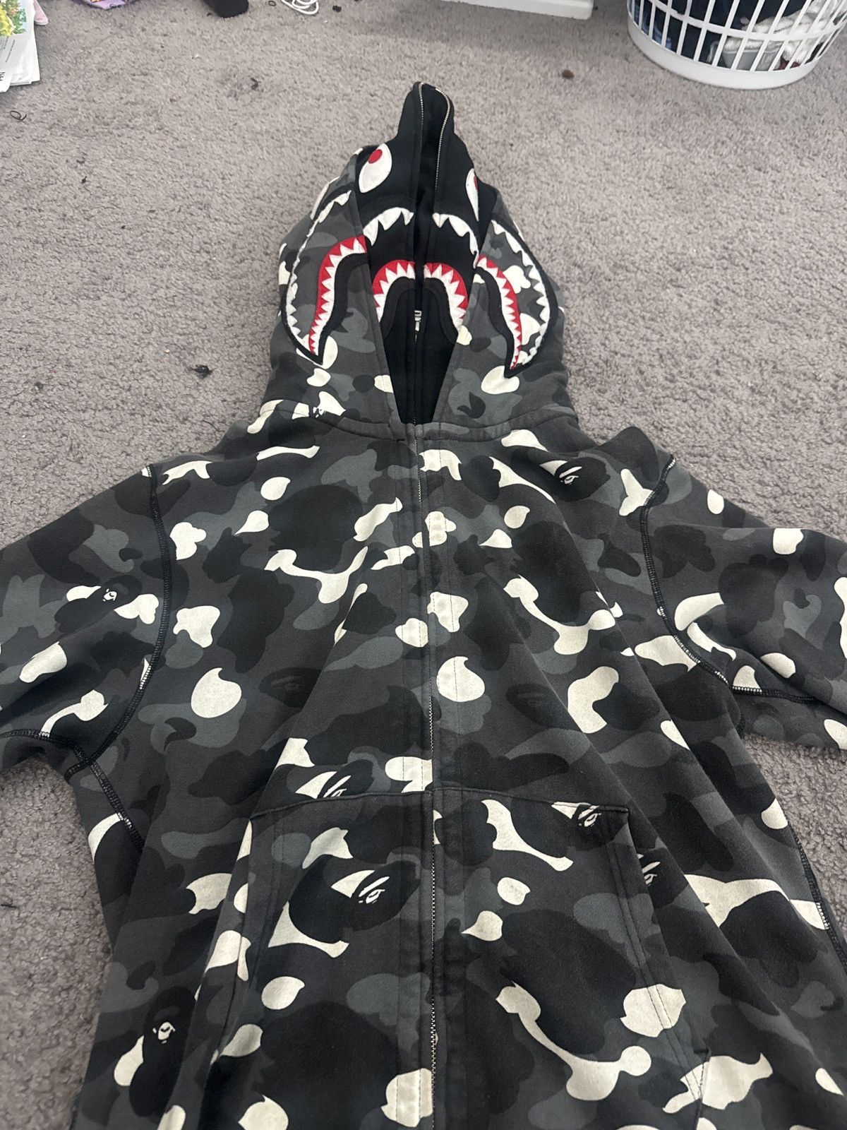 Bape Bape hoodie double hood Size US XXL / EU 58 / 5 - 1 Thumbnail