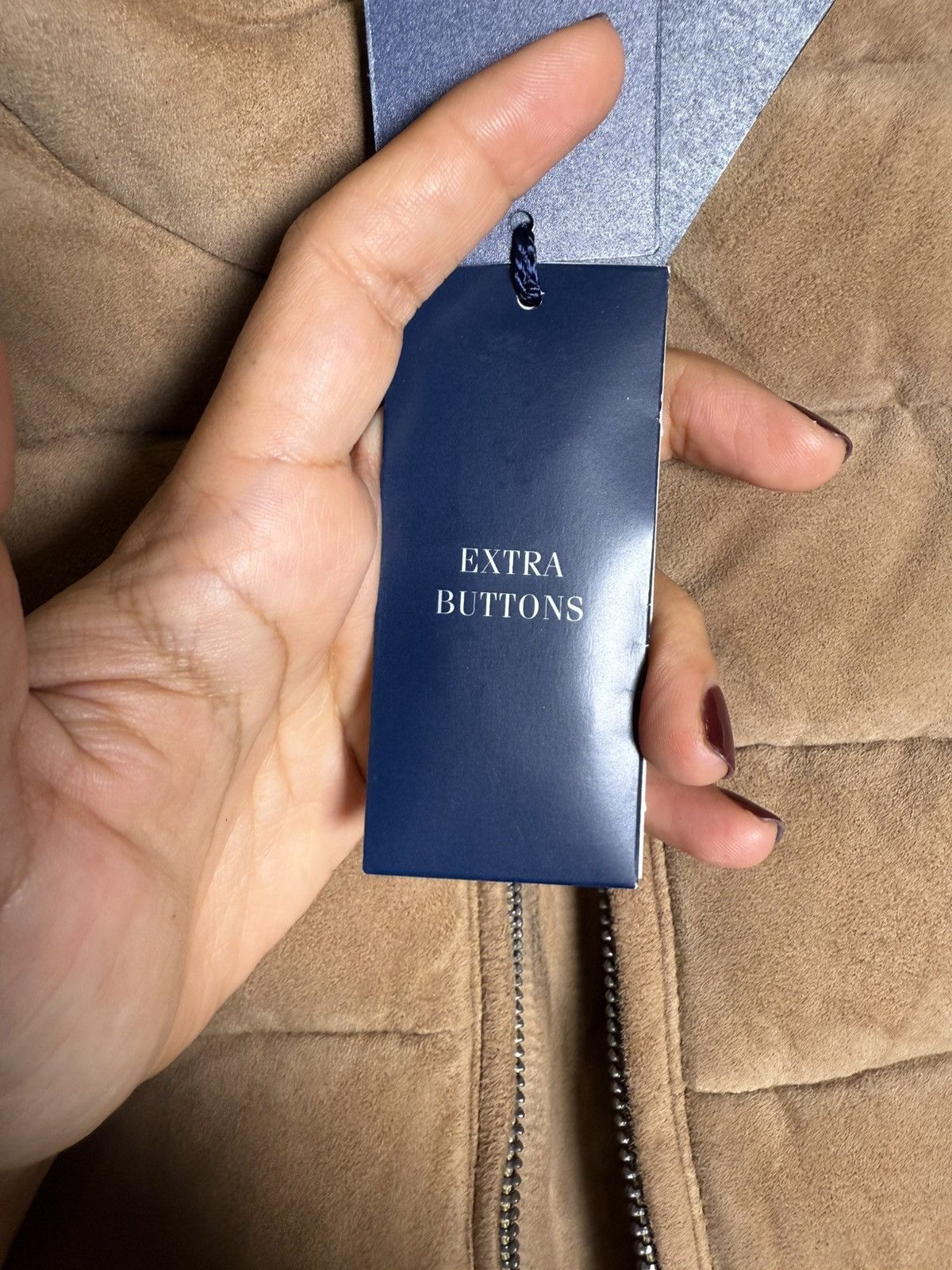 Polo Ralph Lauren Polo Ralph Lauren Classics Goat Suede Quilted Vest Size US L / EU 52-54 / 3 - 11 Thumbnail