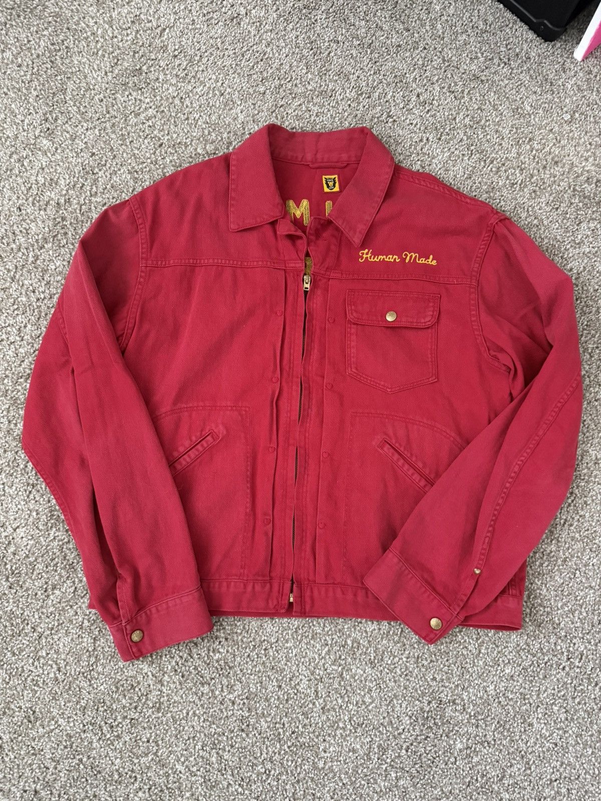 Human Made Human Made red denim jacket Size US XL / EU 56 / 4 - 1 Thumbnail