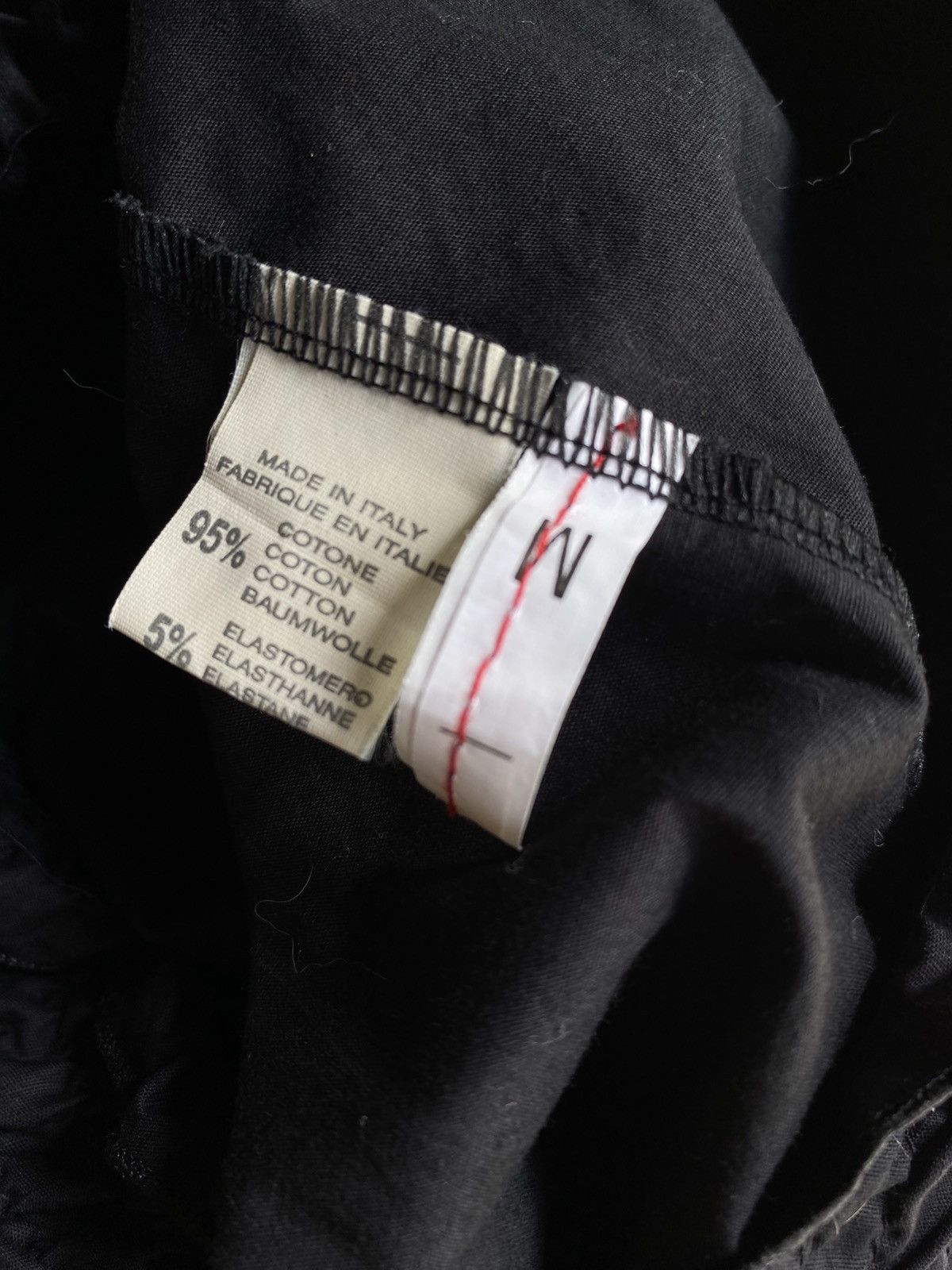 Designer × Japanese Brand Y2K Mayentl Black Ruched Long-Sleeve Blouse Size M / US 6-8 / IT 42-44 - 9 Thumbnail