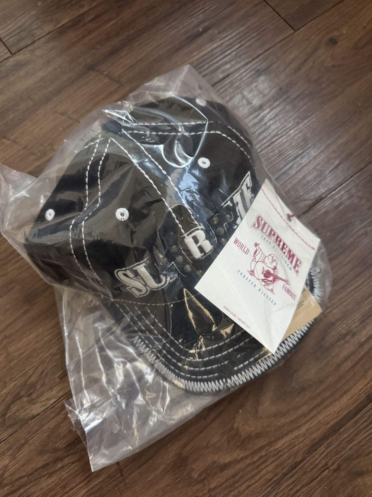 Supreme × True Religion BLACK Supreme True Religion Black 6-Panel