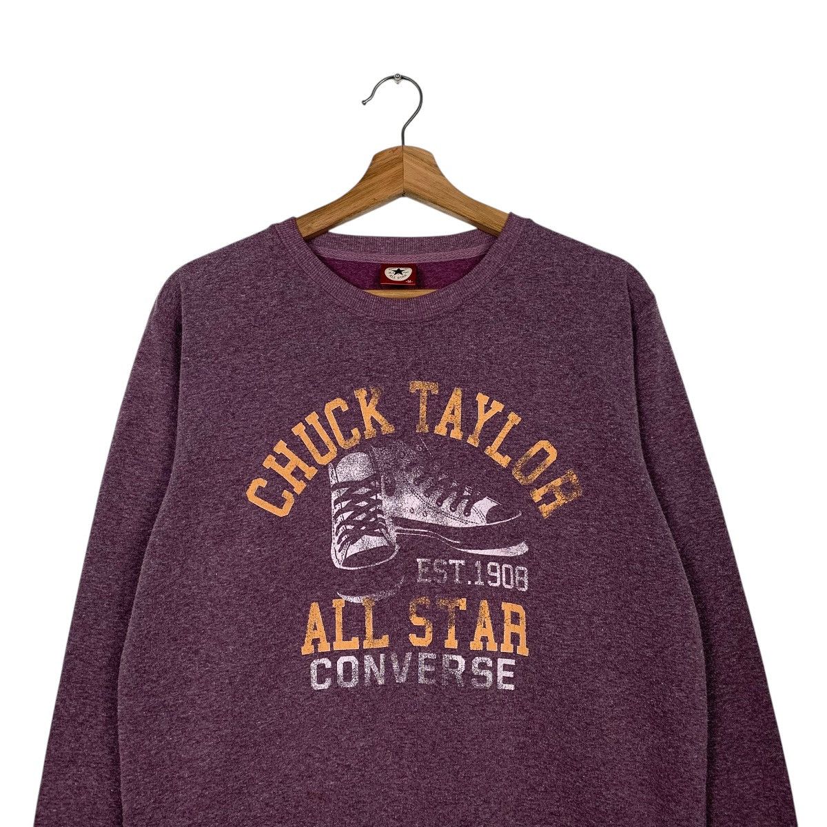 Converse Converse All Star Chuck Taylor Sweatshirt Size US M / EU 48-50 / 2 - 2 Thumbnail