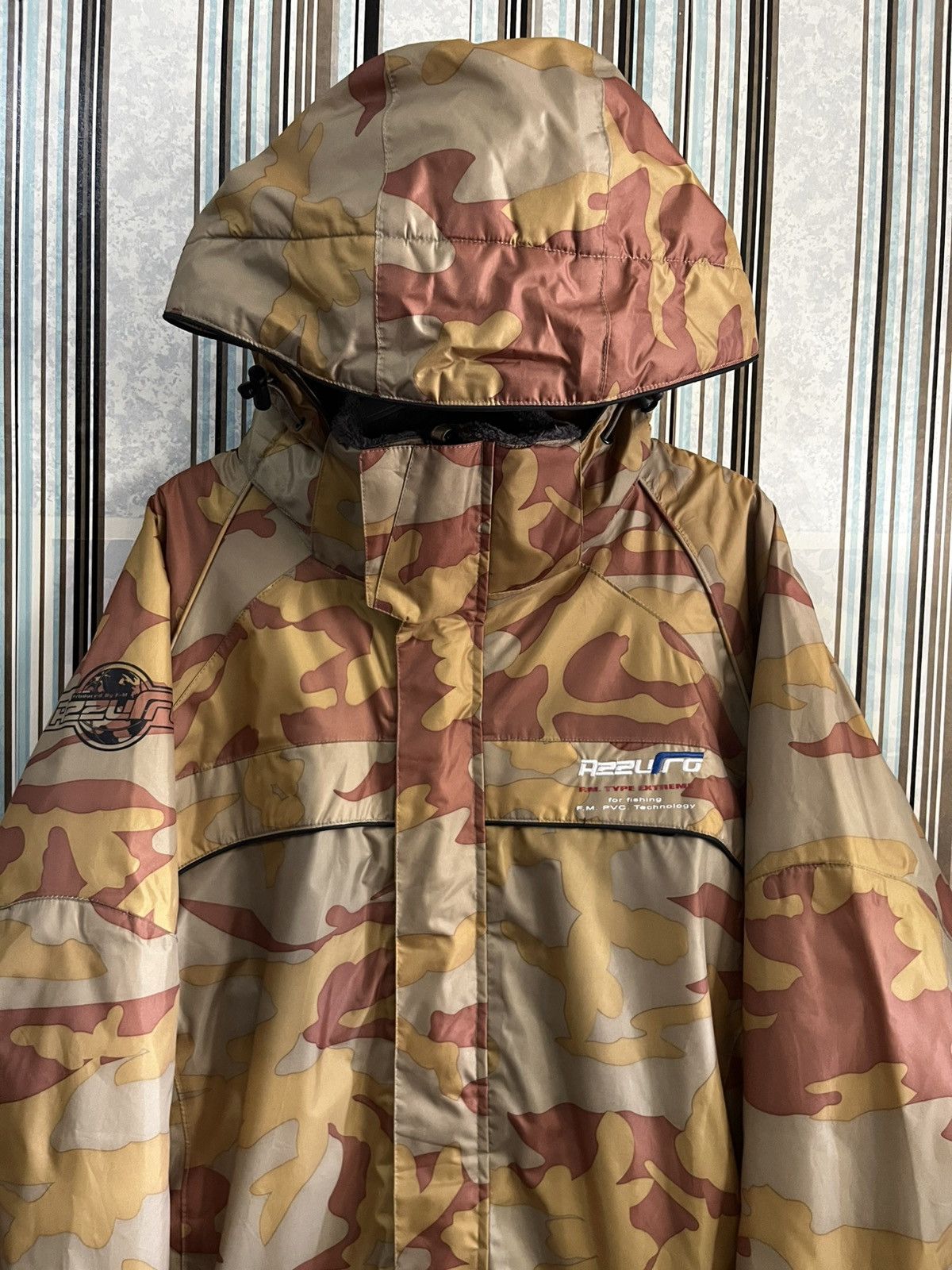 Other 2000s AZZURO camouflage hood waterproof #H4 Size US XL / EU 56 / 4 - 2 Thumbnail
