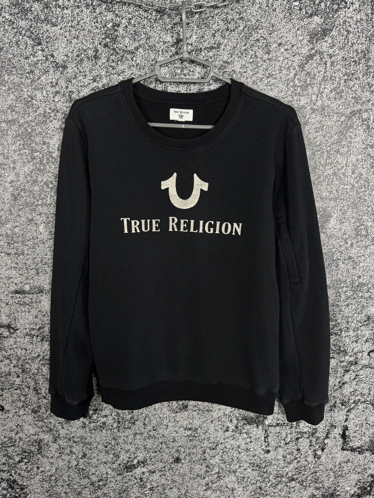 True Religion True Religion Foil Sweatshirt Big Logo Pullover Size XS-S Size US S / EU 44-46 / 1 - 1 Thumbnail