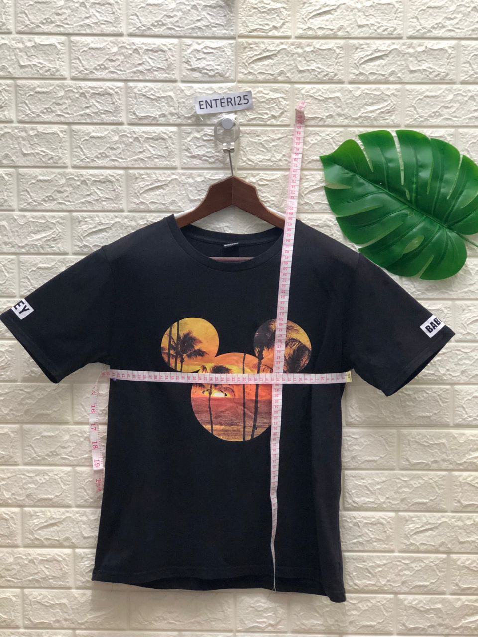 Vintage Mickey Mouse x BabyDoll shirt Size US L / EU 52-54 / 3 - 3 Thumbnail