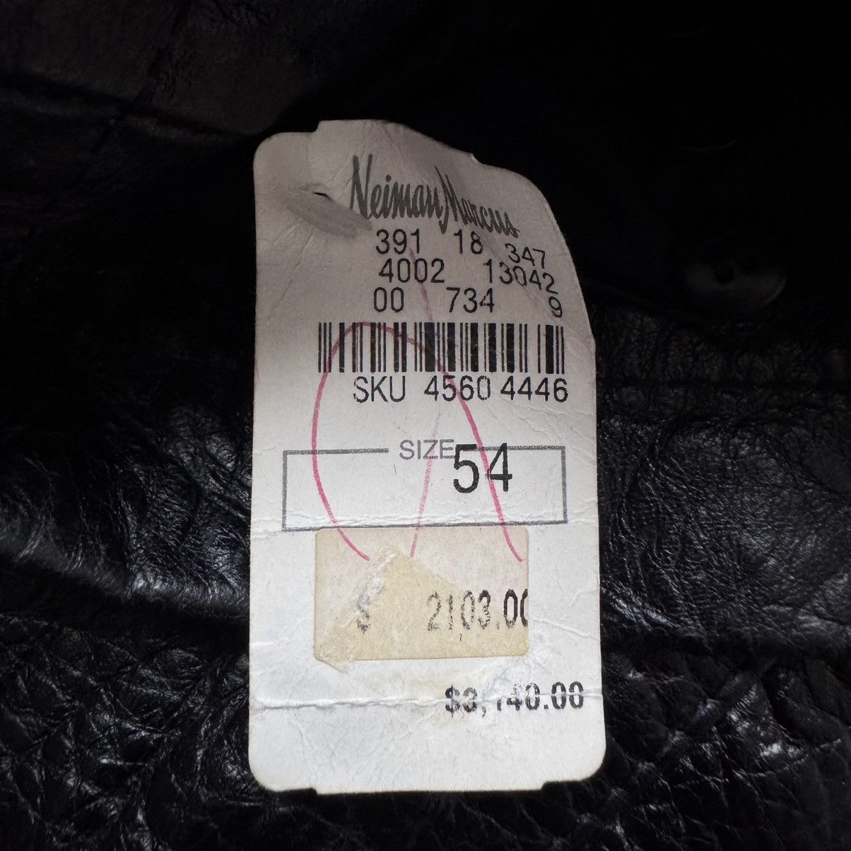 Prada Prada FW2003 Textured ”Crocodile” Embossed Leather Coat Size US L / EU 52-54 / 3 - 13 Thumbnail