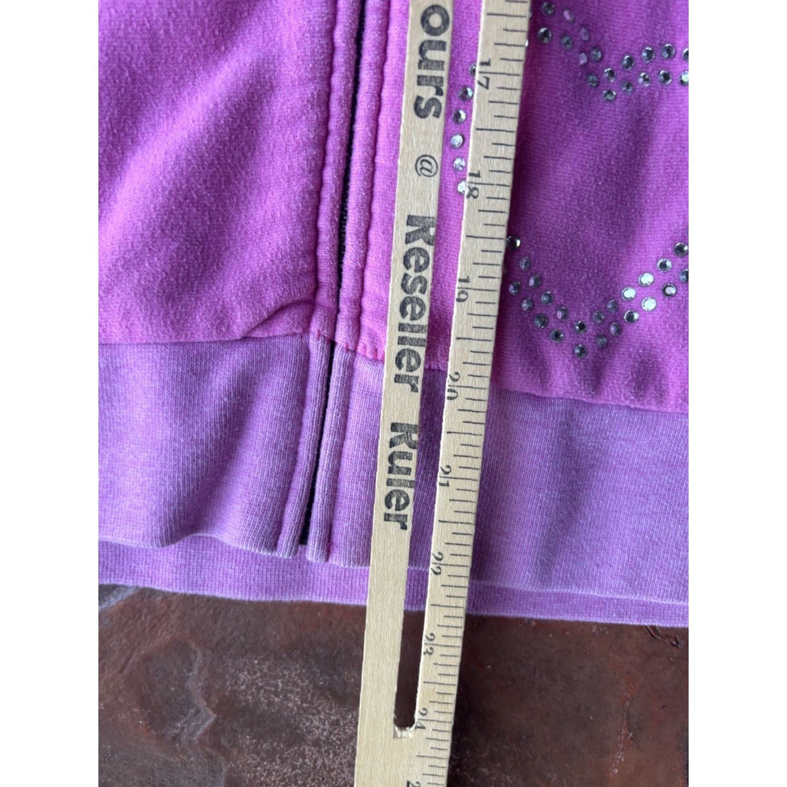 Victoria's Secret VINTAGE Victoria's Secret PINK Peace Full Zip Hoodie Large Pink Rhinestone Bling Logo Hooded Women Size L / US 10 / IT 46 - 7 Thumbnail
