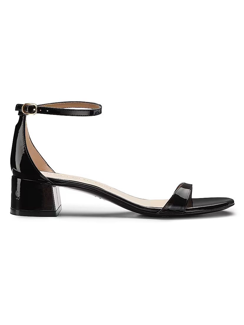 Stuart Weitzman os11x0126 Nudist June Sandals in Black Size US 9 / IT 39 - 1 Thumbnail
