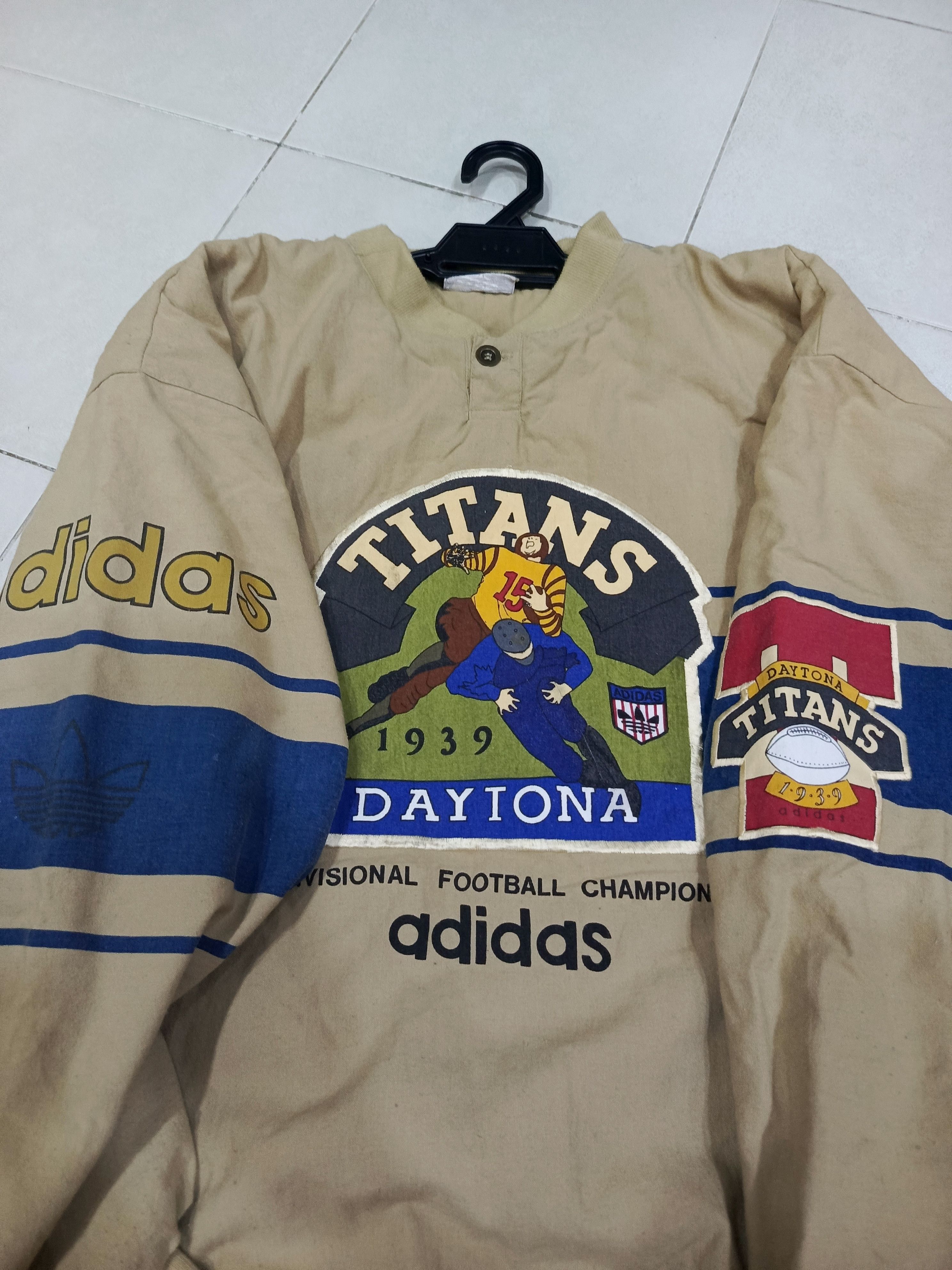 Adidas Pre-owned vintage 90s Adidas Daytona Titans Football sweats Size US M / EU 48-50 / 2 - 2 Thumbnail