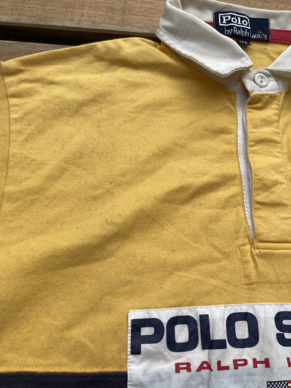 Vintage Vintage 90s Polo Sport Ralph Lauren Dual Tone Size US M / EU 48-50 / 2 - 6 Thumbnail