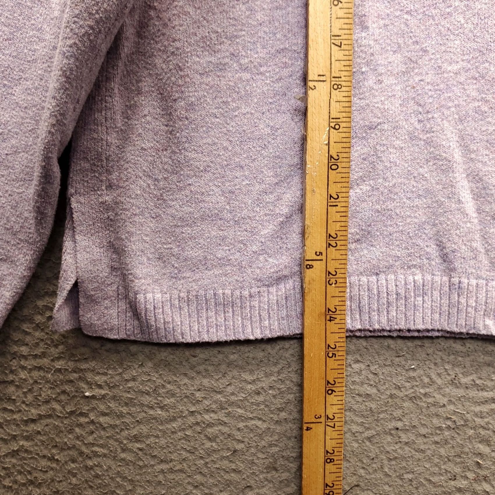 J. Jill J. Jill Sweater Womens Size M Purple Knit Oversized Crew Neck Pullover Size M / US 6-8 / IT 42-44 - 3 Thumbnail