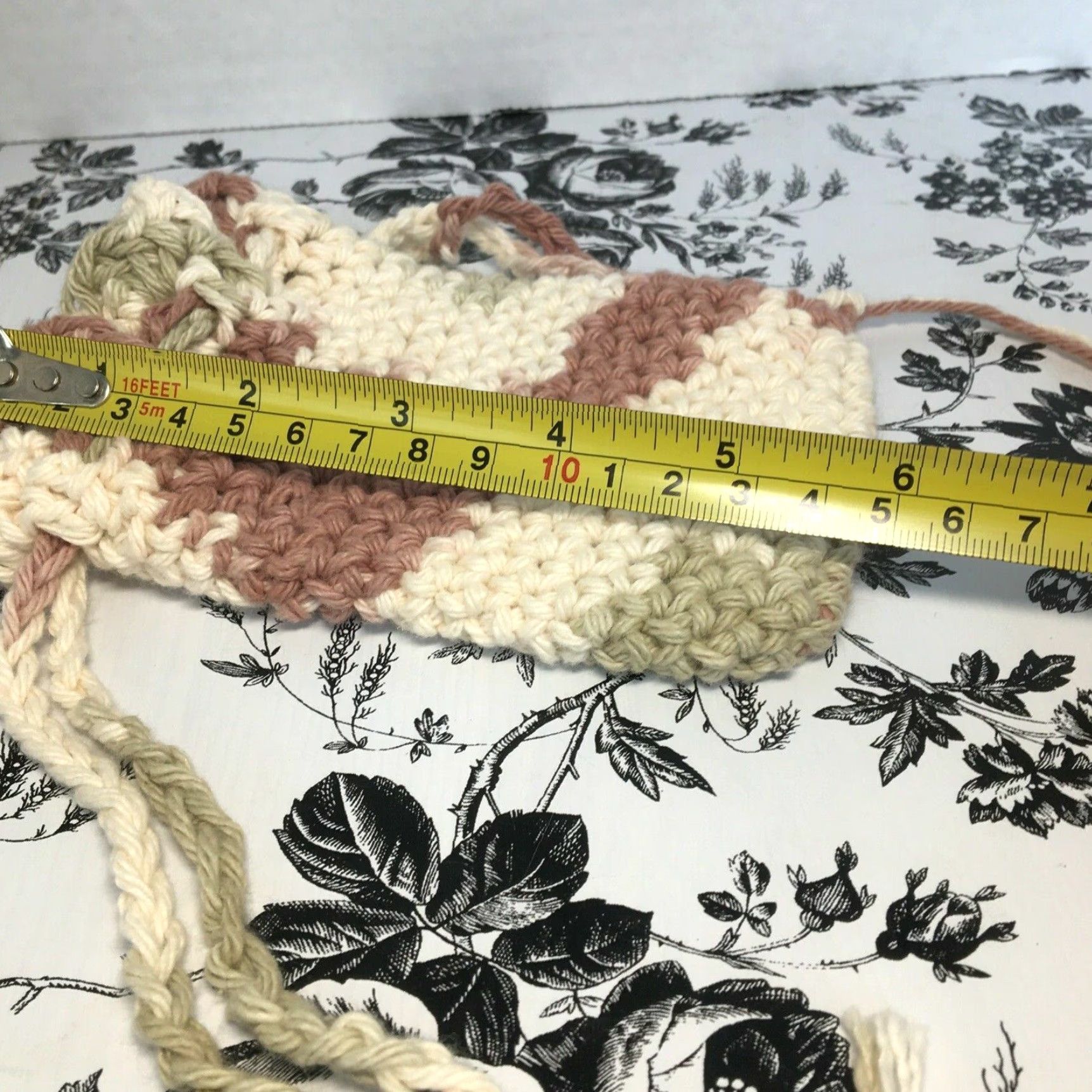 Greats Handmade Crochet Small Bag Great For Cellphone Money Keys Pouch Size ONE SIZE - 6 Thumbnail