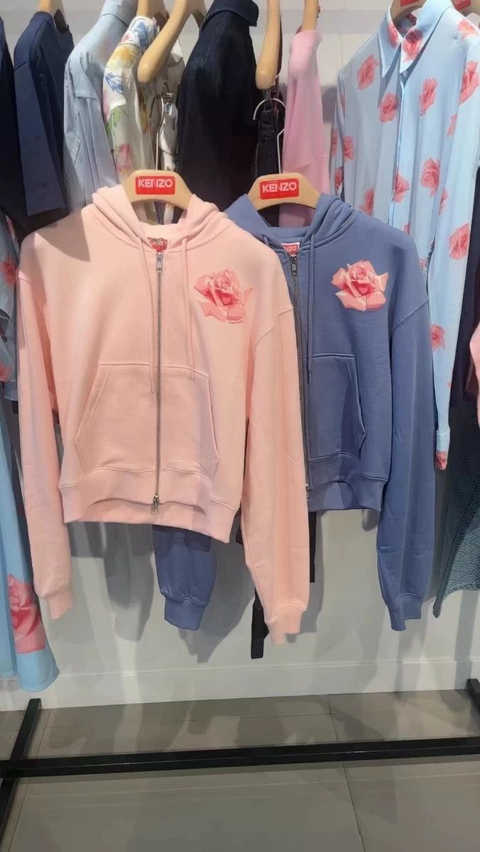 Kenzo KENZO Zipper hoodie coat Size L / US 10 / IT 46 - 1 Thumbnail
