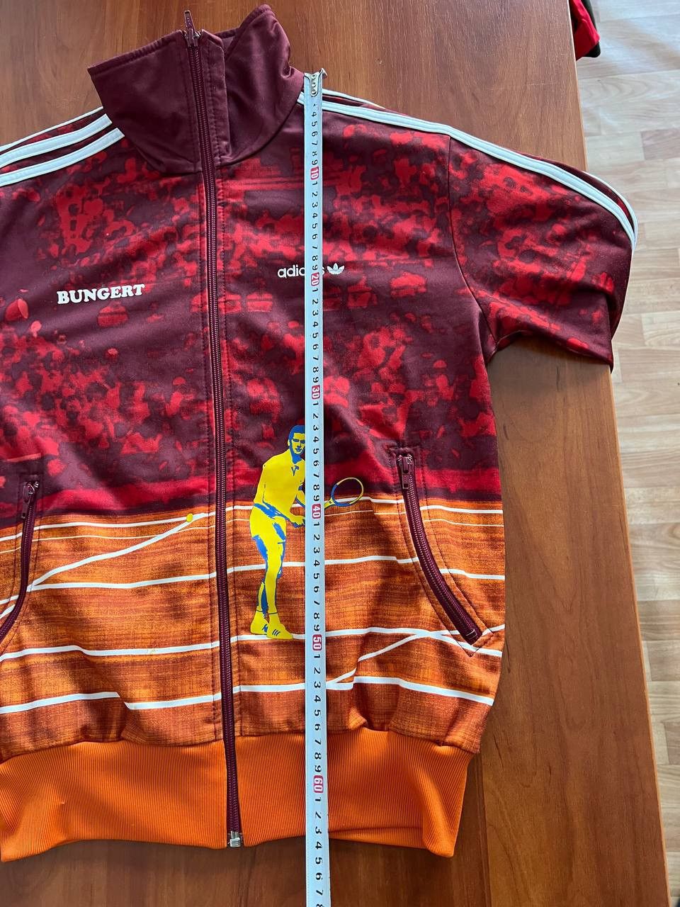 Adidas 2005 AOP ADIDAS X WILHELM BUNGERT TENNIS DESIGN JACKET ZIP Size US S / EU 44-46 / 1 - 19 Thumbnail