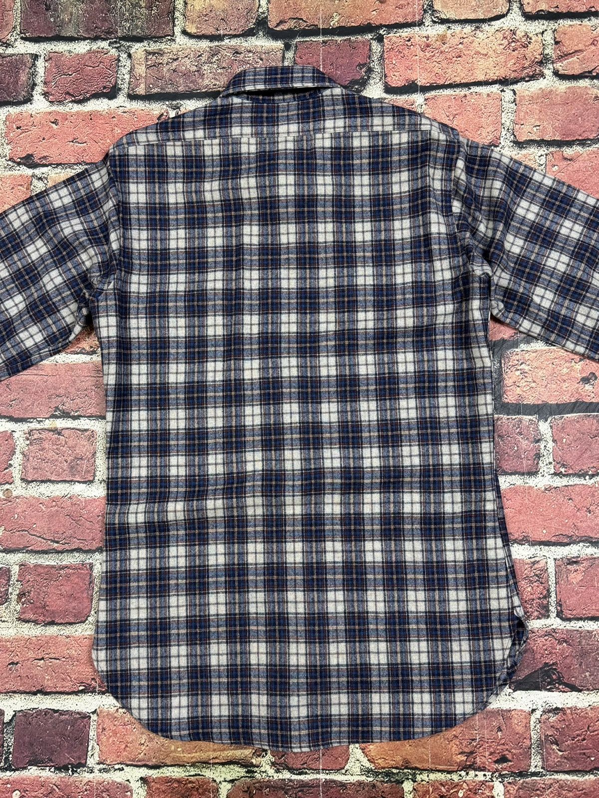 Pendleton Vintage Pendleton Shirt Blue Plaid Wool Country Traditionals Size US M / EU 48-50 / 2 - 4 Thumbnail
