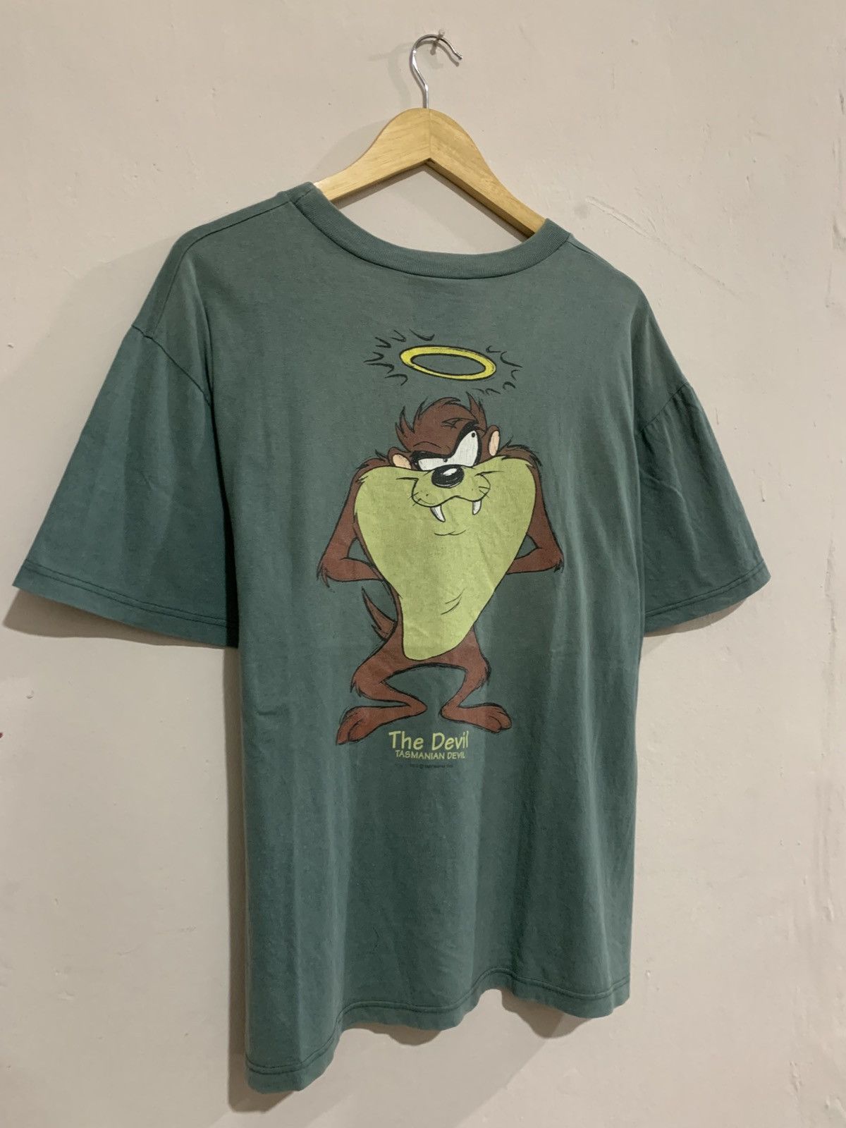 Vintage Vintage 1994 Tasmanian Devil Warner Bros Tee shirt Size US L / EU 52-54 / 3 - 4 Thumbnail
